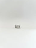 ANILLO TRAMA PLATA 925