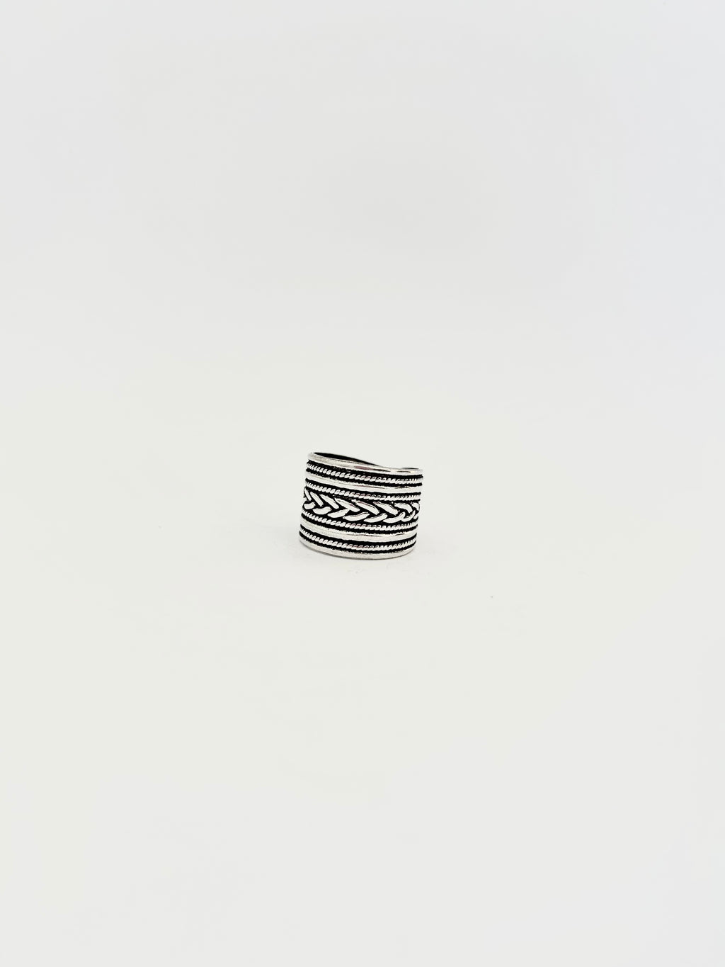 ANILLO MIVA PLATA 925 AJUSTABLE
