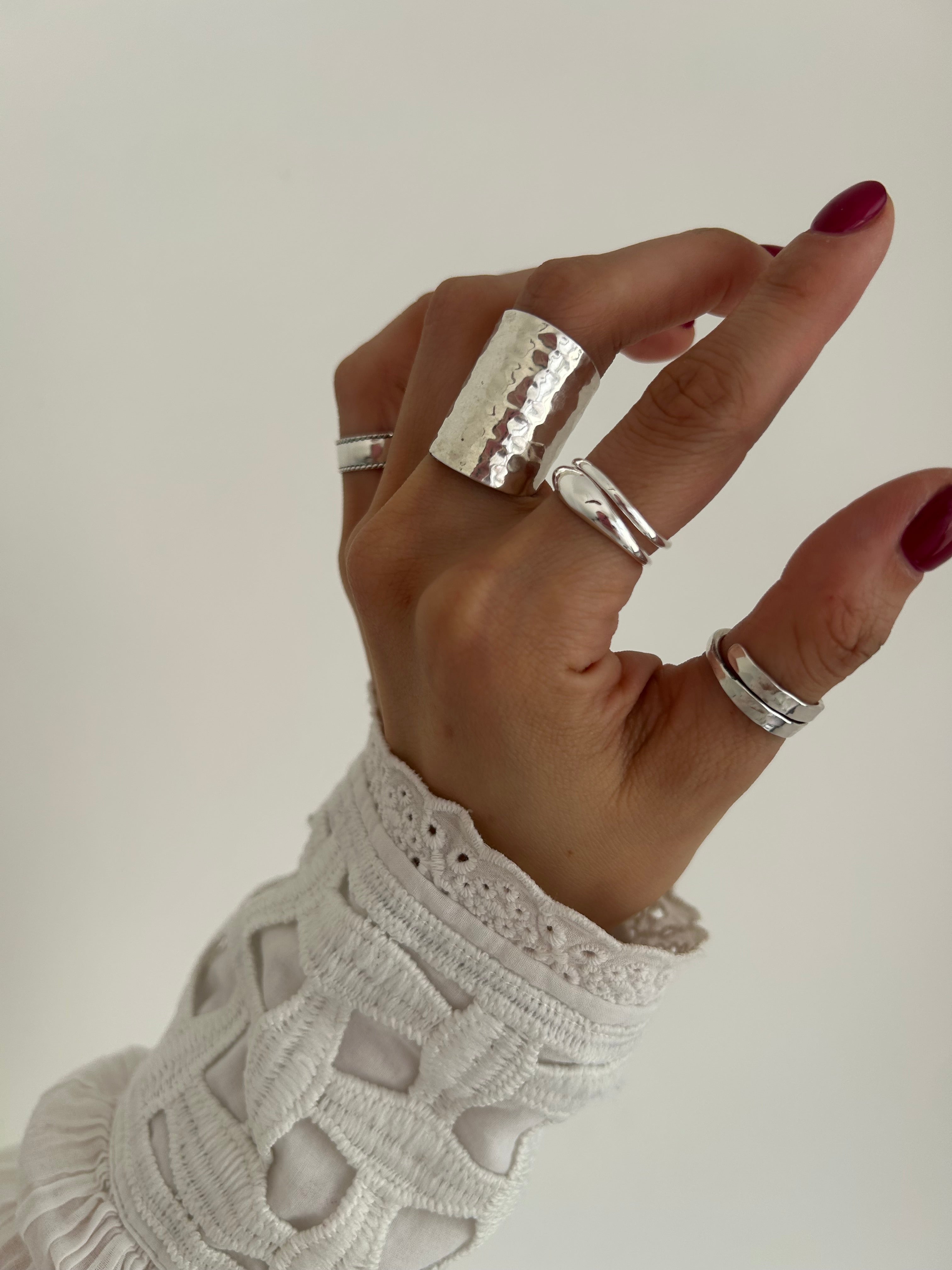 ANILLO MIA PLATA 925 AJUSTABLE