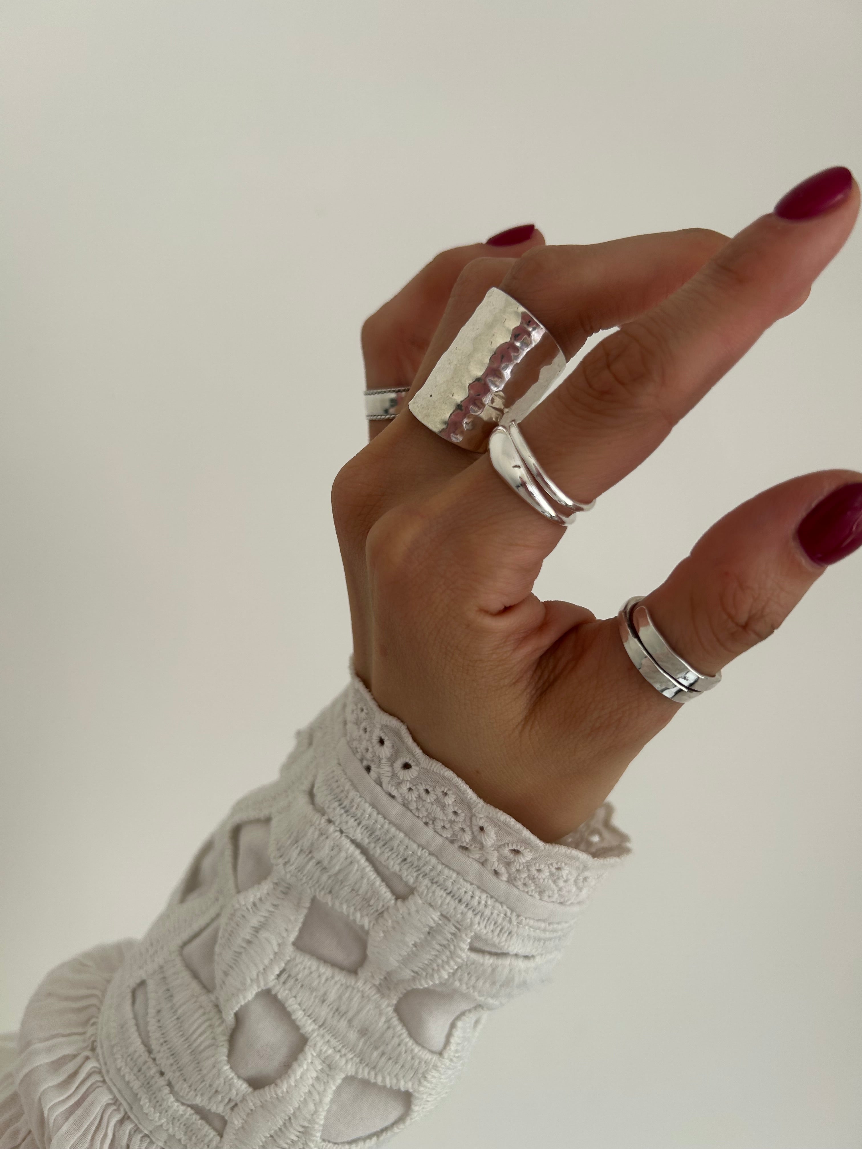 ANILLO MIA PLATA 925 AJUSTABLE