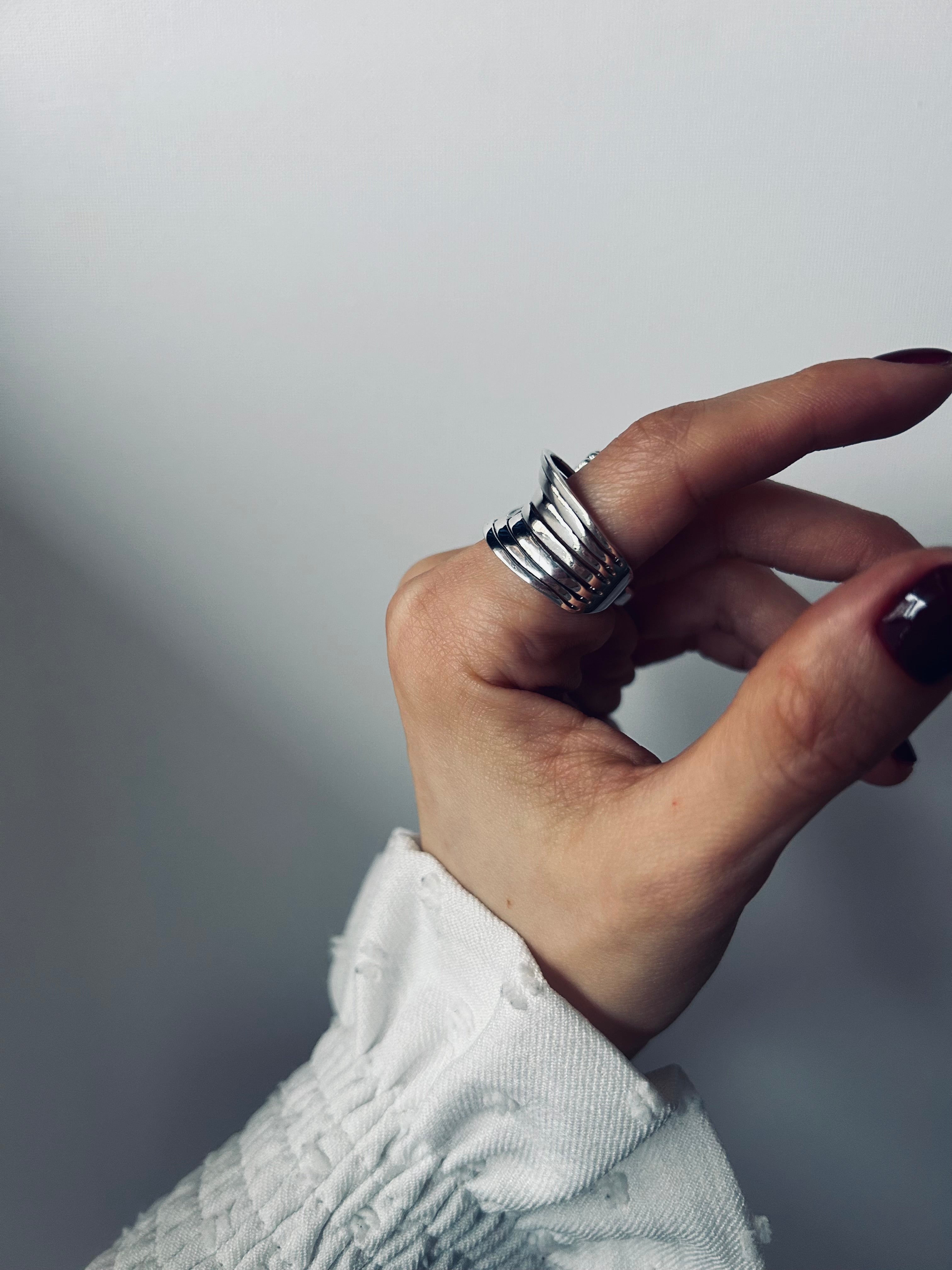 ANILLO SÉPTIMA PLATA 925