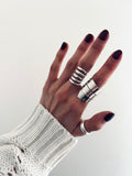 ANILLO MAXIMUS PLATA 925 AJUSTABLE