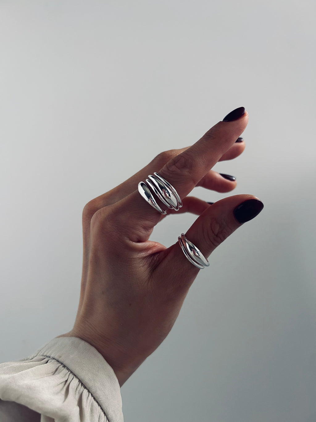 ANILLO MIA PLATA 925 AJUSTABLE