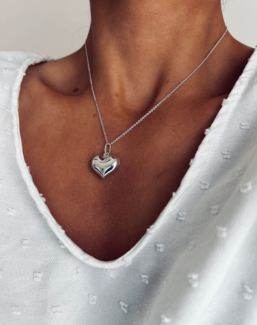 COLLAR AMOR PLATA 925