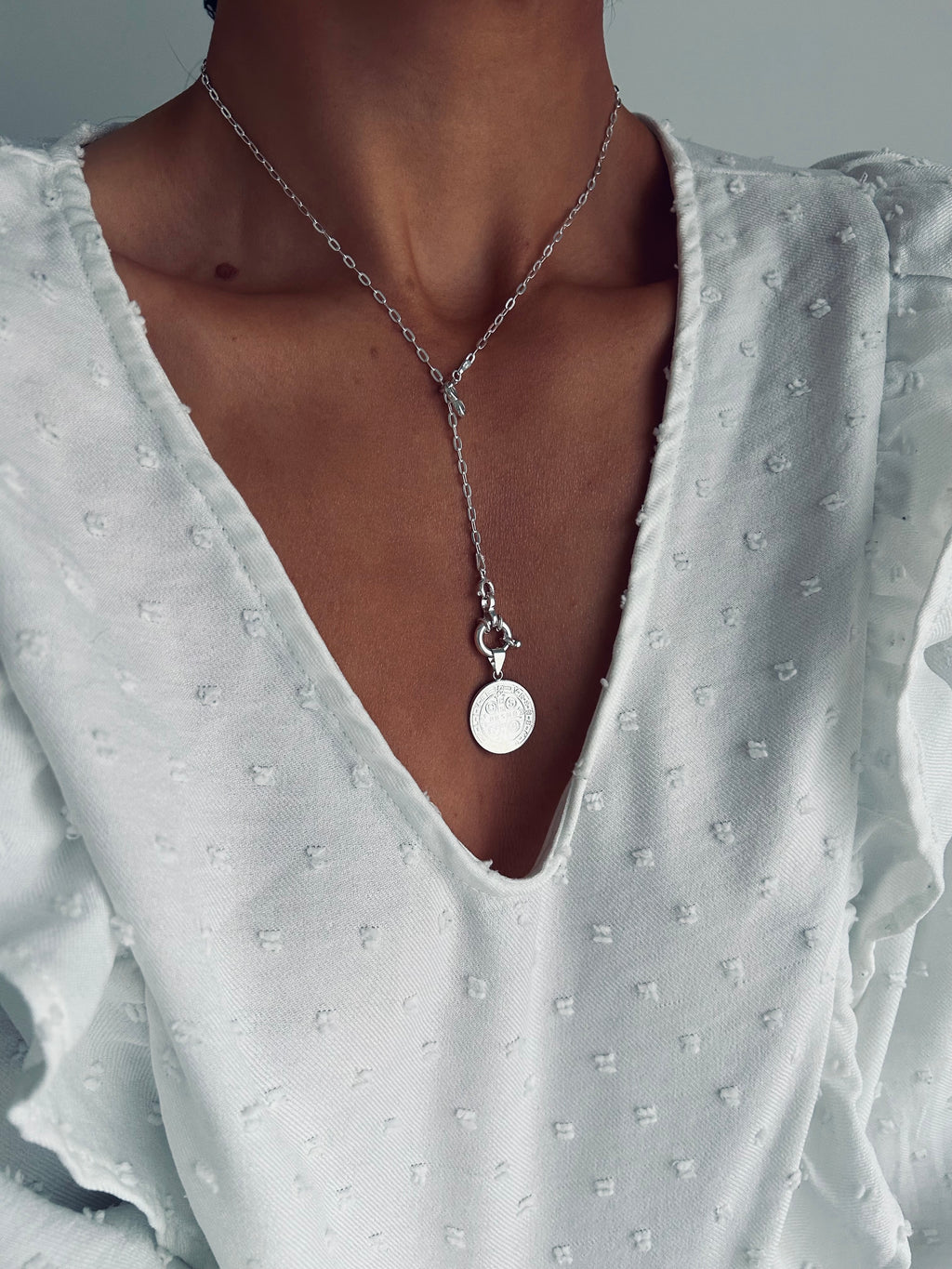 COLLAR SAN BENITO LA BENDITA PLATA 925