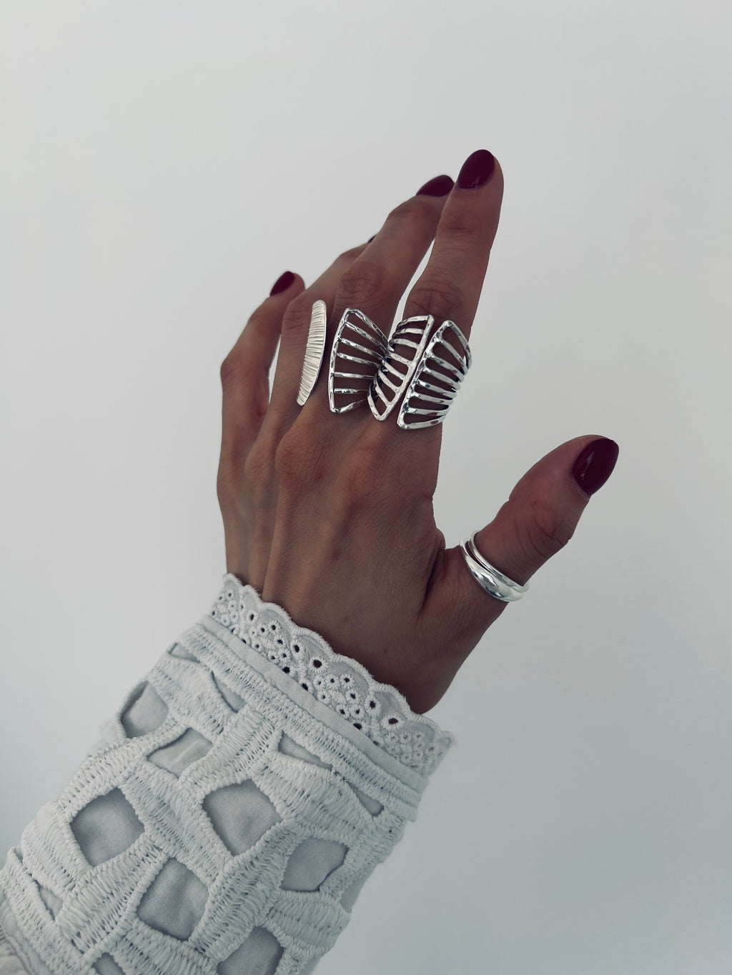 ANILLO CUMBRE PLATA 925 AJUSTABLE