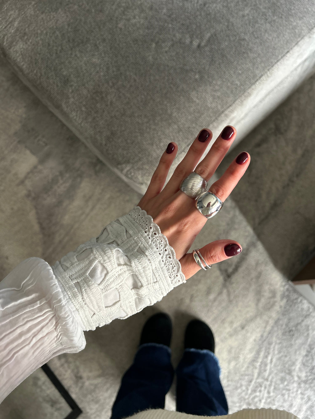 ANILLO BLUMÉ PLATA 925 ajustable