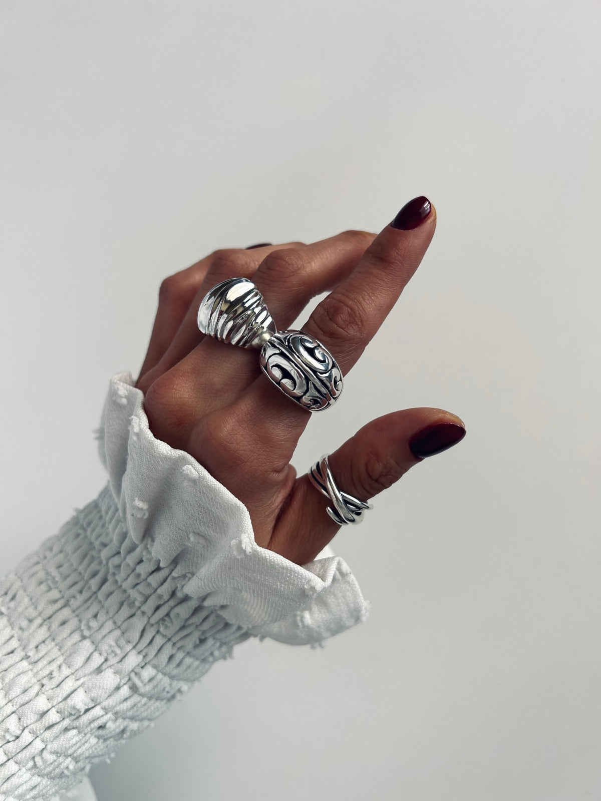 ANILLO ENVOÚ PLATA 925 AJUSTABLE