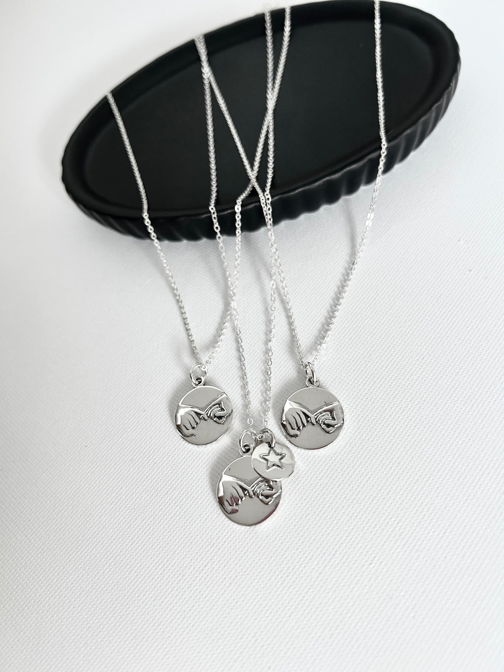 COLLAR VÍNCULO ETERNO CLÁSICO PLATA 925 (sin estrella)