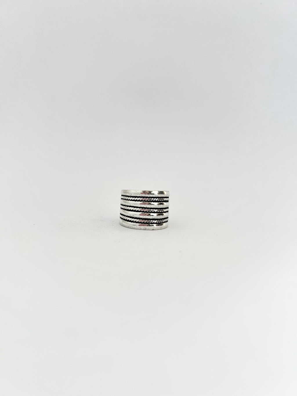 ANILLO RIVA PLATA 925 AJUSTABLE