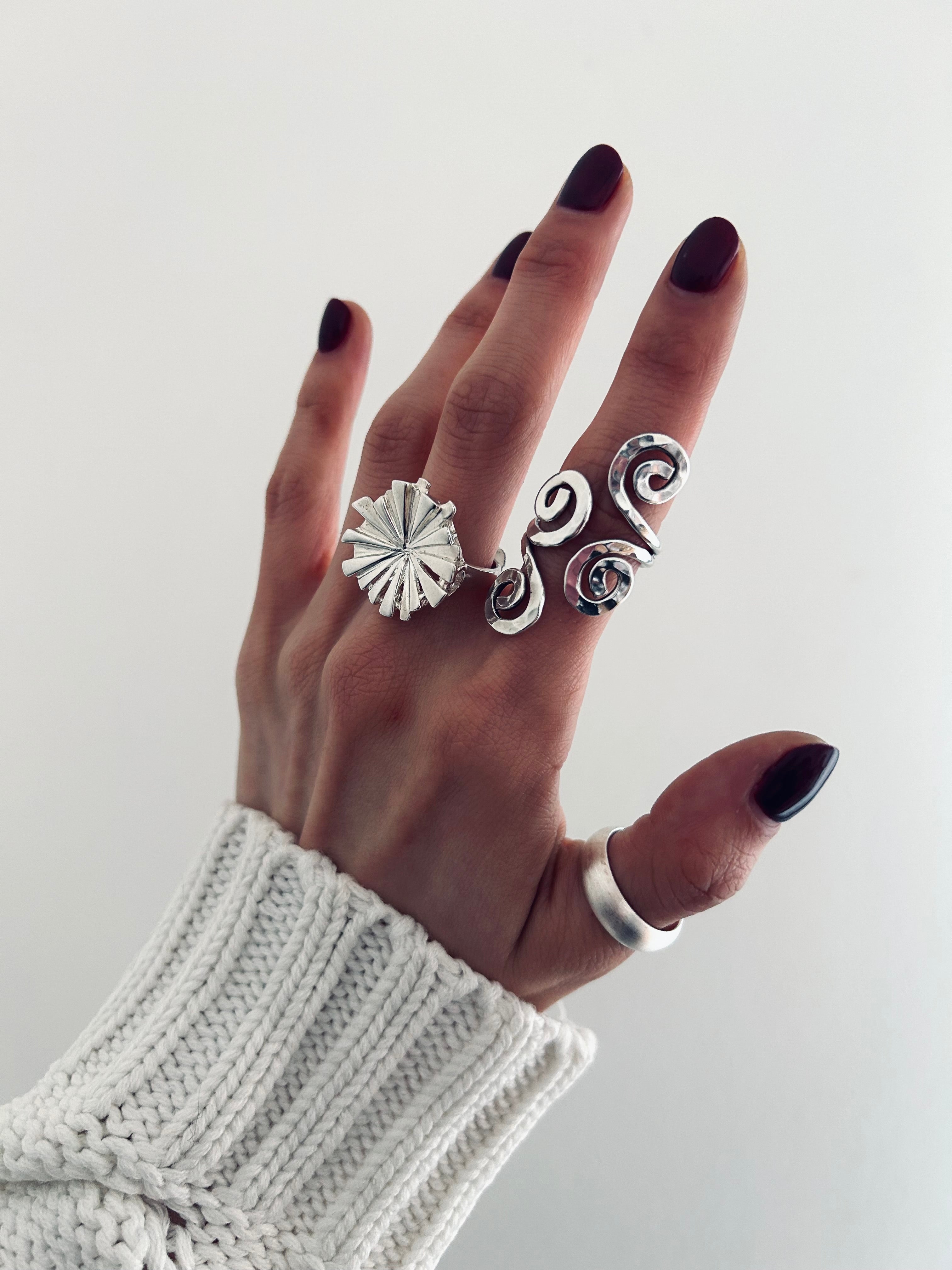 ANILLO IMPACT PLATA 925
