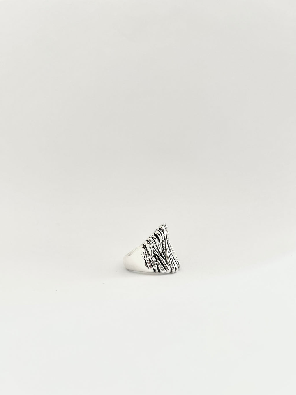 ANILLO BLANCA PLATA 925