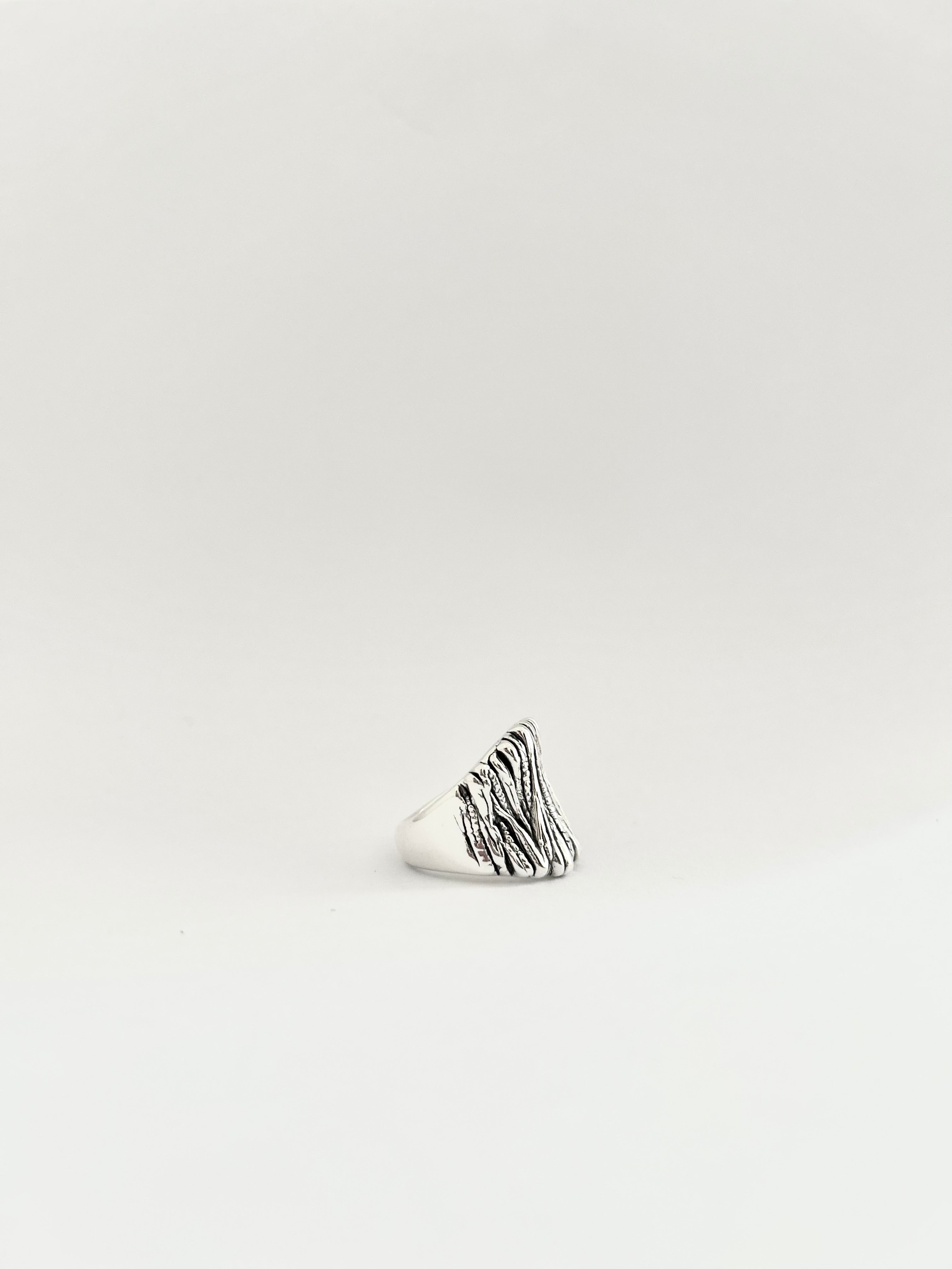 ANILLO BLANCA PLATA 925