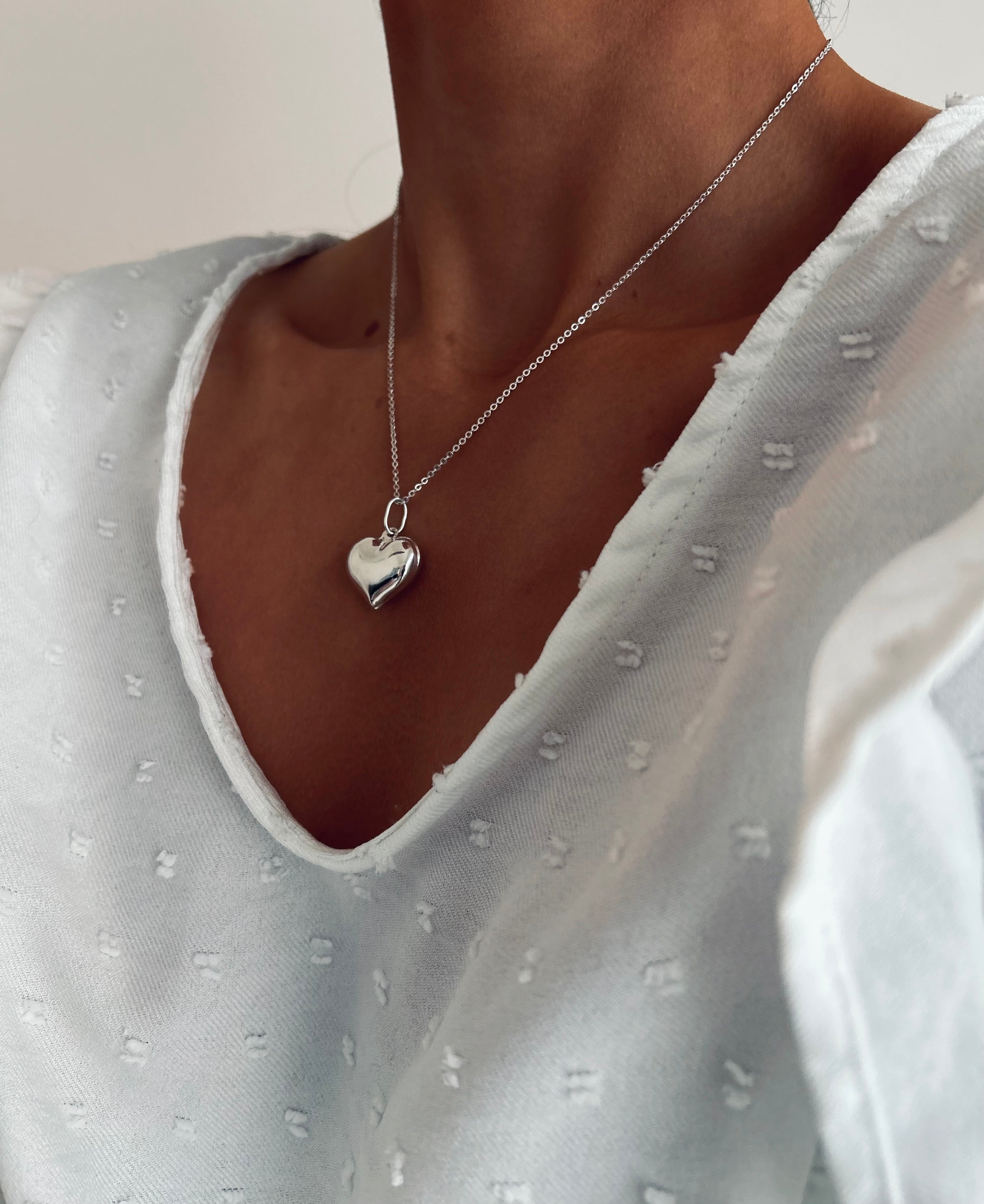 COLLAR AMOR PLATA 925