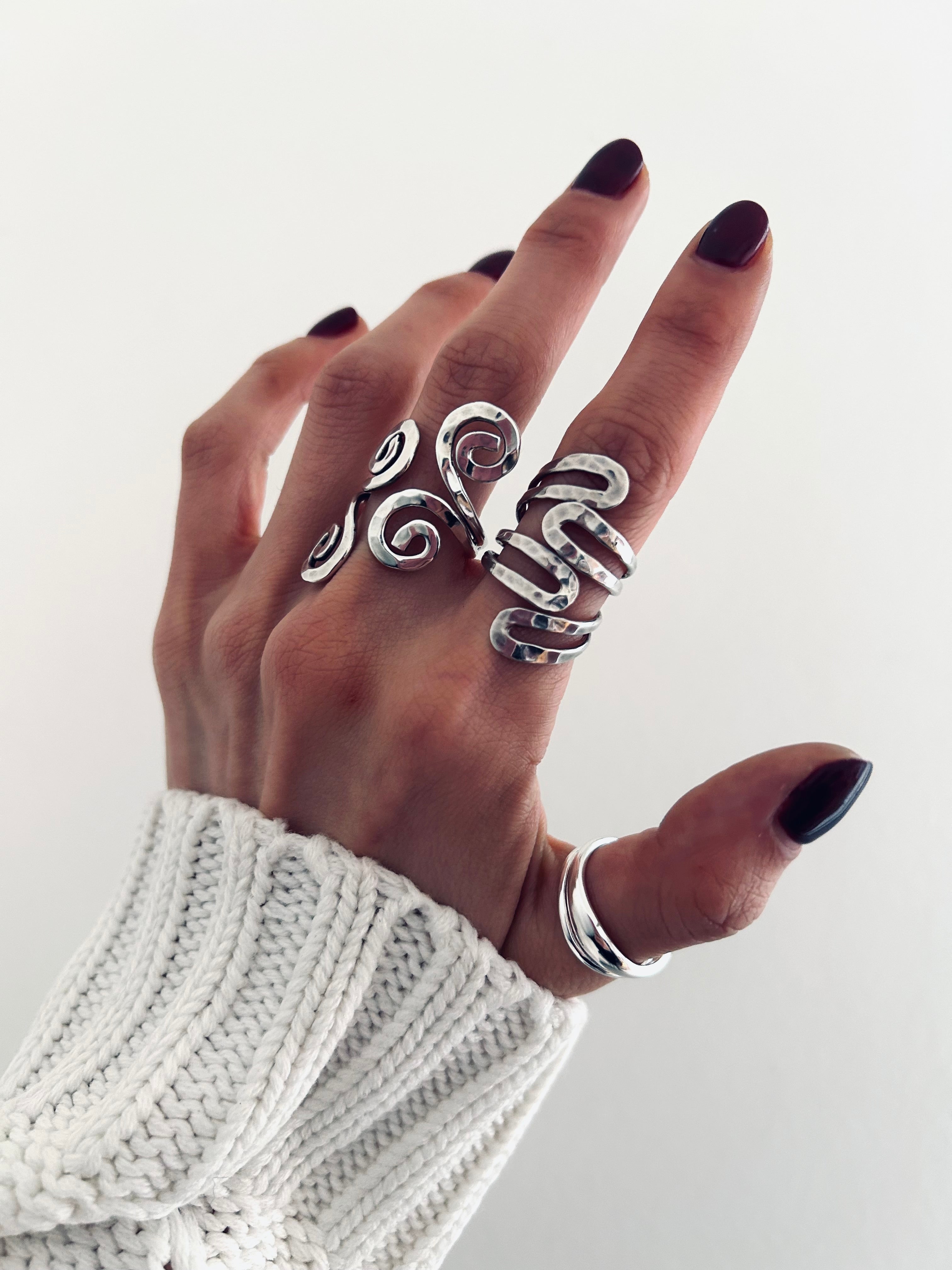 ANILLO MASSIMO PLATA 925 AJUSTABLE