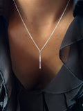 COLLAR LINGOTE BELIEVE PLATA 925