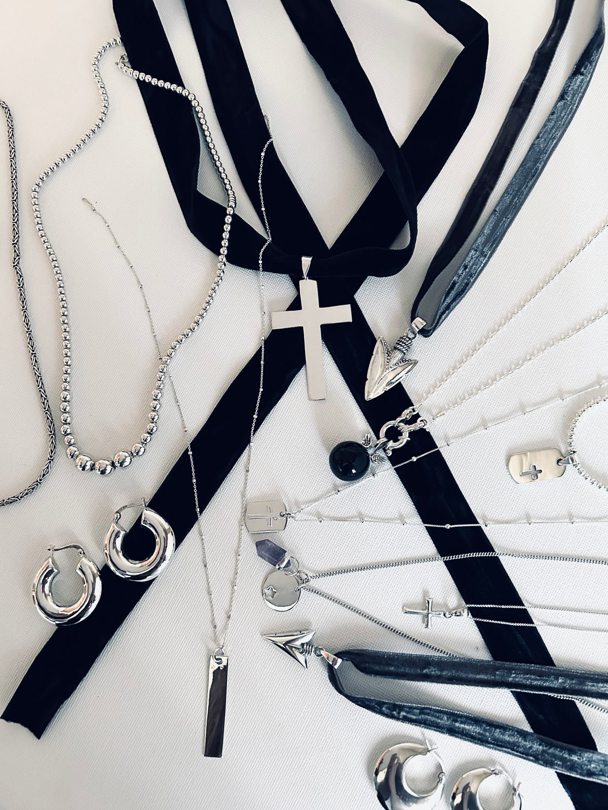 COLLAR SANTA CRUZ XL PLATA 925