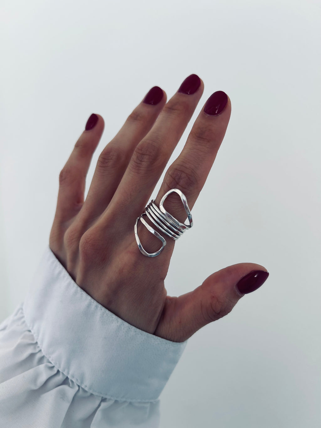 ANILLO DOMINIO PLATA 925