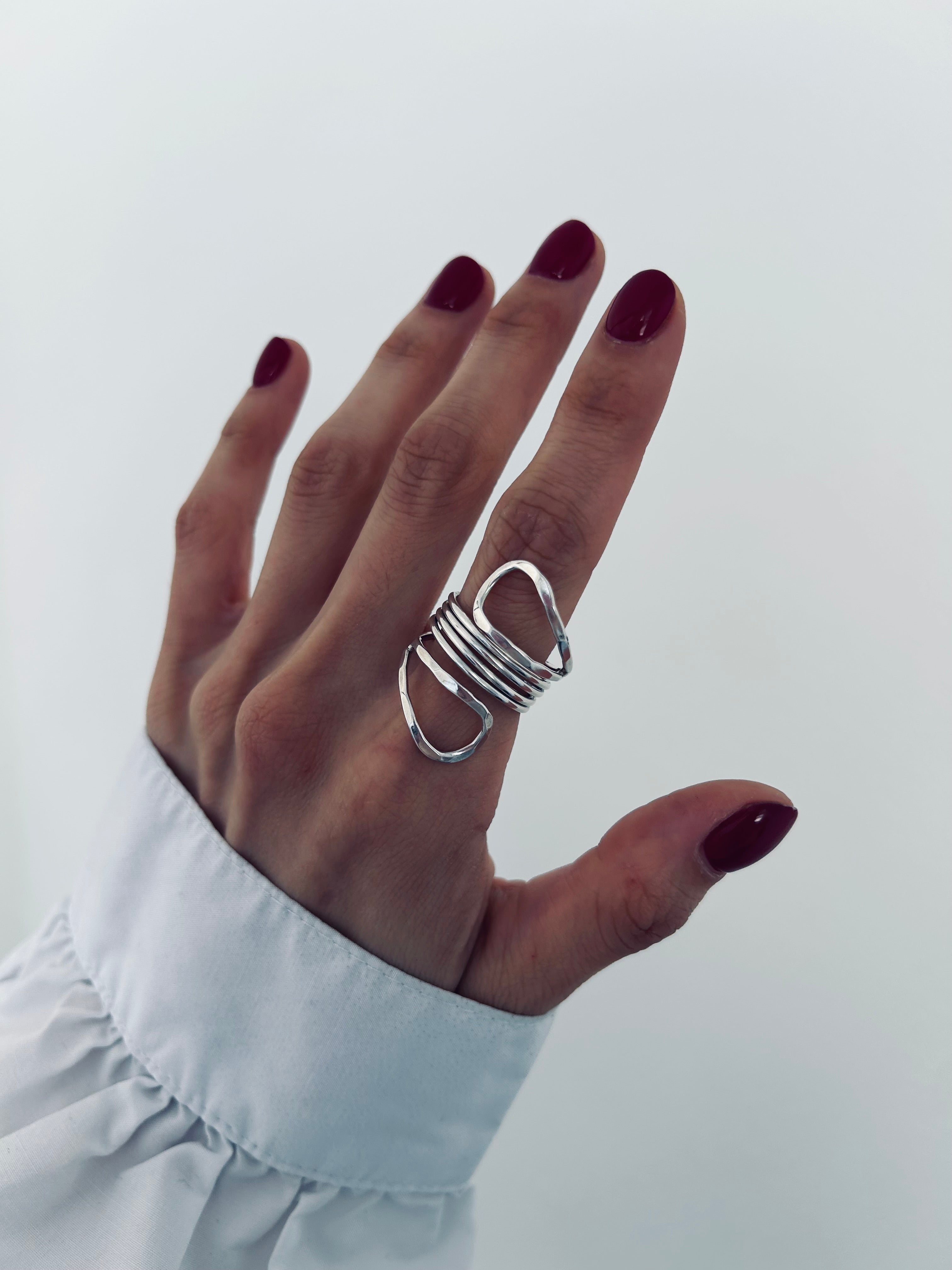 ANILLO DOMINIO PLATA 925