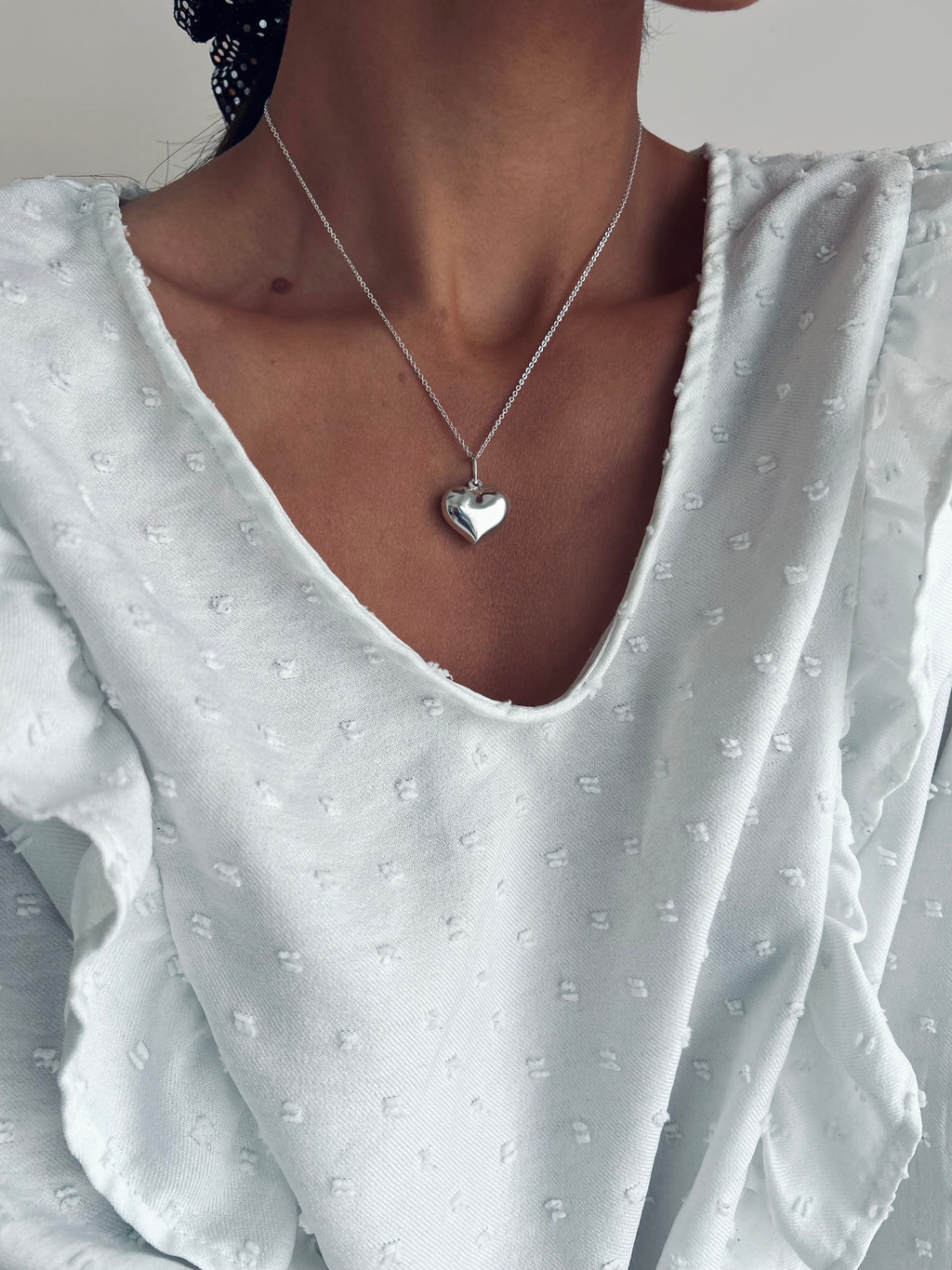 COLLAR AMOR PLATA 925