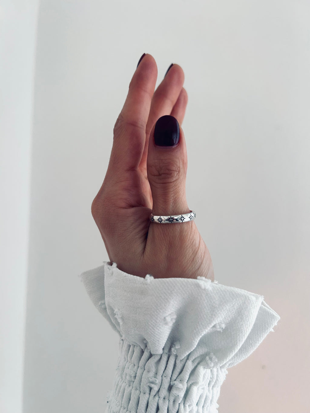 ANILLO DESTELLOS FORTUNA PLATA 925