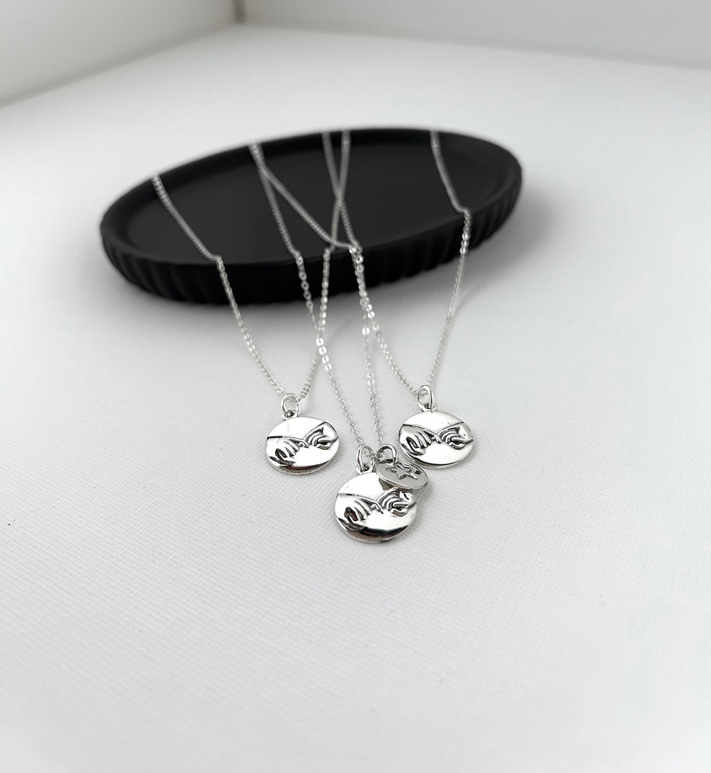 COLLAR VÍNCULO ETERNO CLÁSICO PLATA 925 (sin estrella)