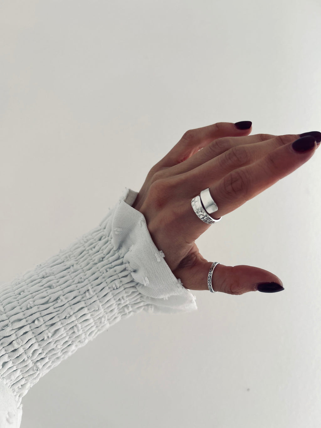 ANILLO LINAJE AJUSTABLE PLATA 925