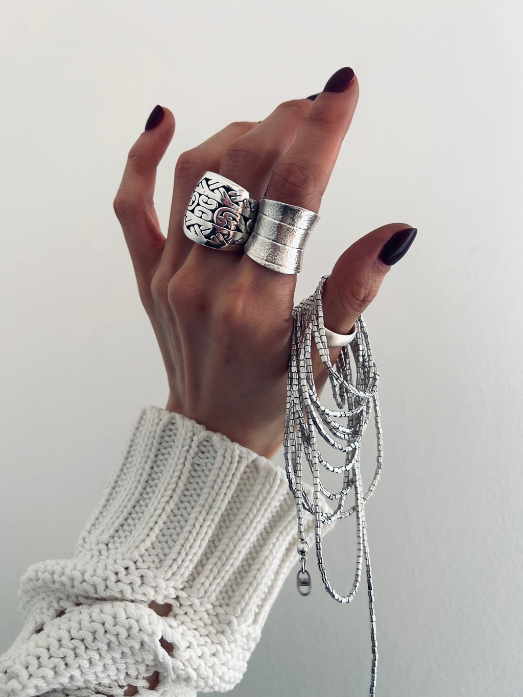 ANILLO MAJESTAD PLATA 925 AJUSTABLE