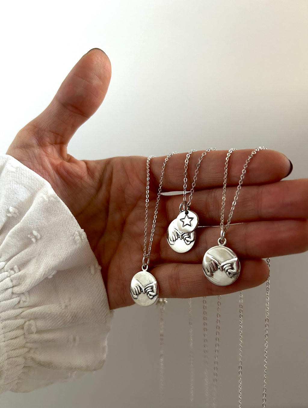 COLLAR VÍNCULO ETERNO CLÁSICO PLATA 925 (sin estrella)