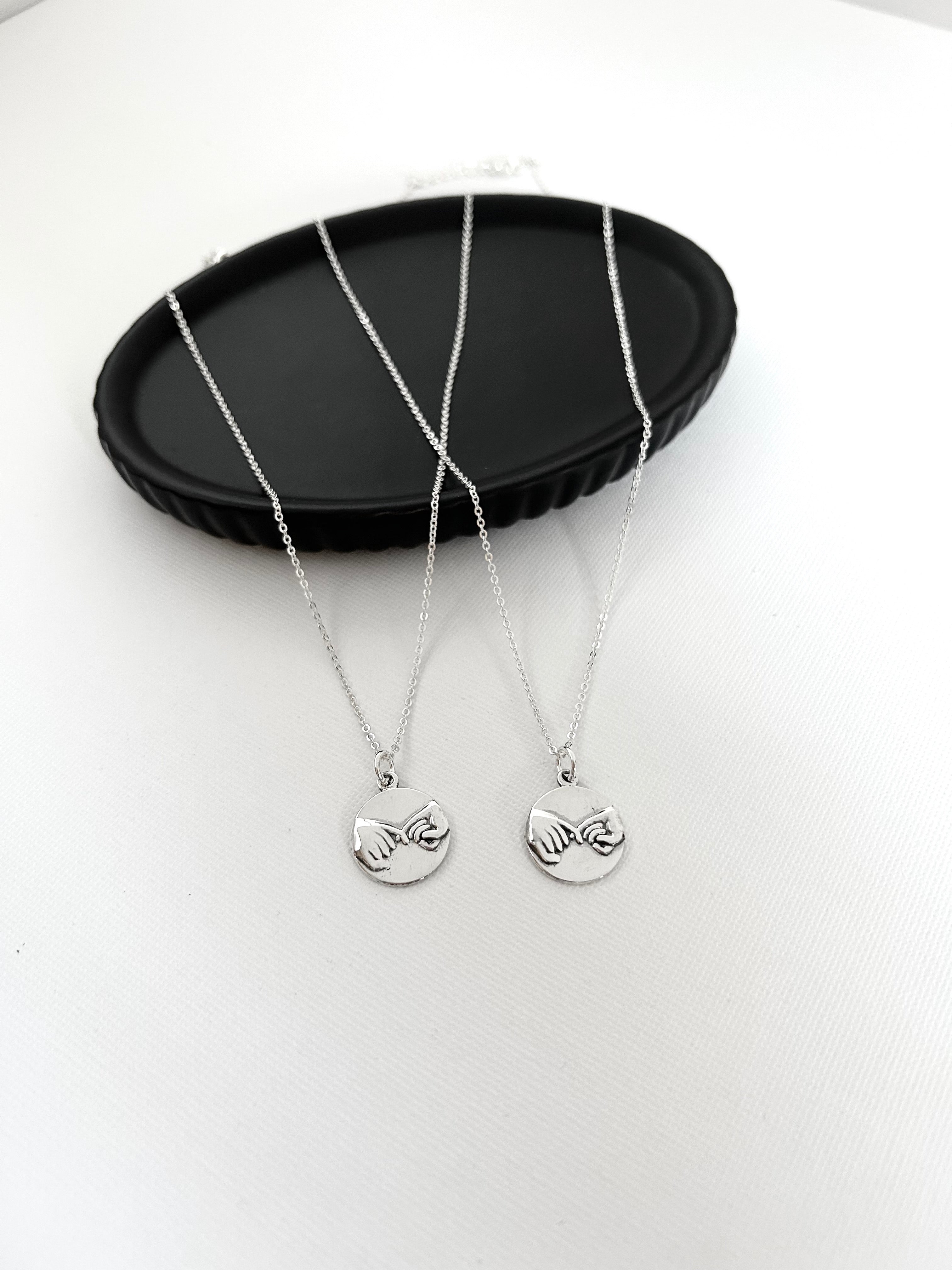 COLLAR VÍNCULO ETERNO CLÁSICO PLATA 925 (sin estrella)