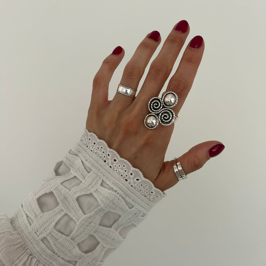 ANILLO GRAND INFINI PLATA 925