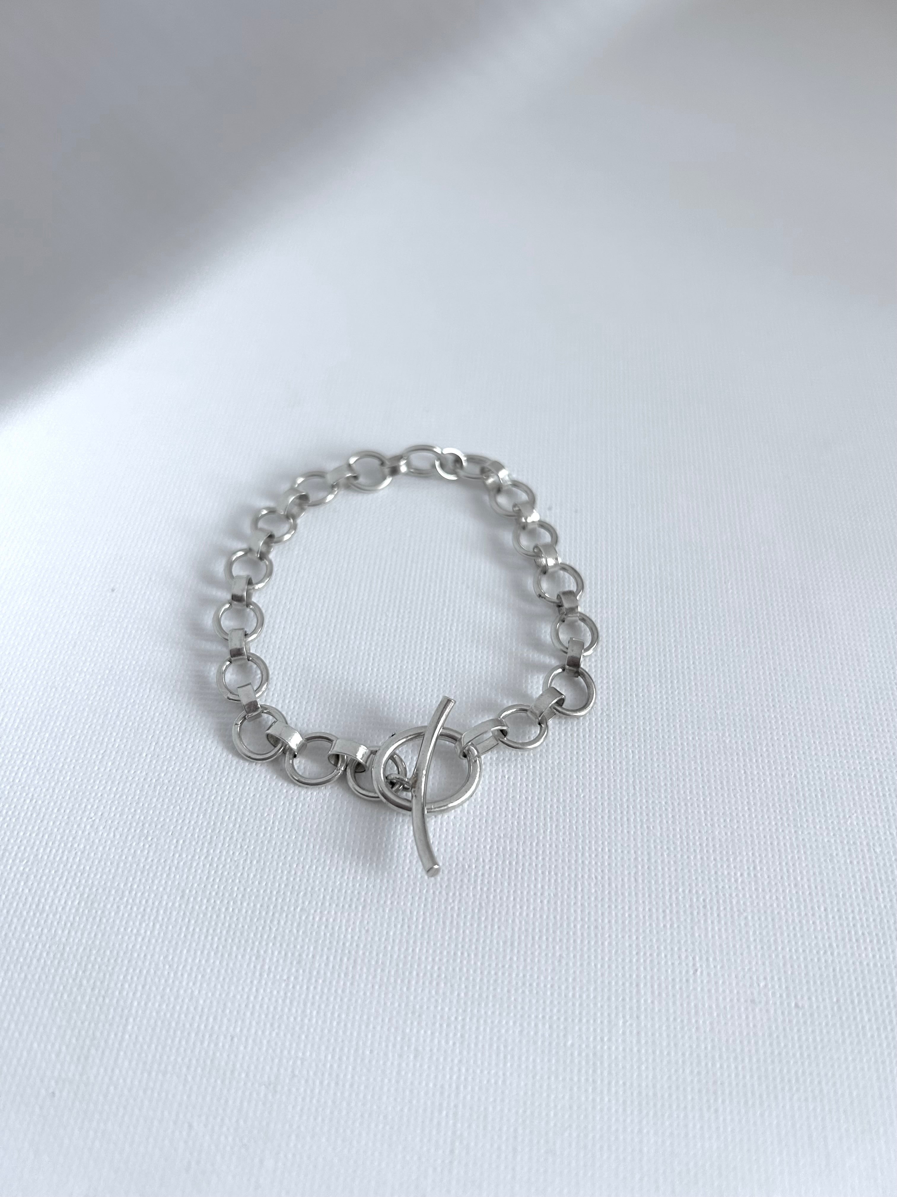 PULSERA LEO PLATA 925