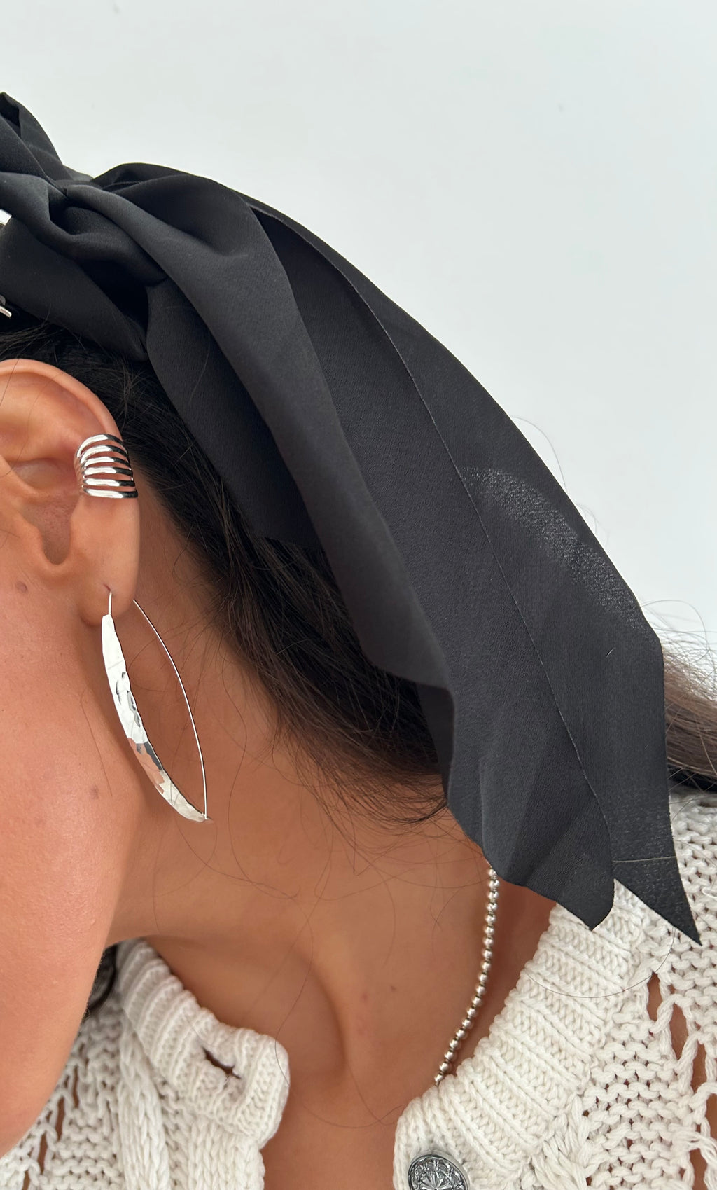 EAR CUFF LINES PLATA 925 AJUSTABLE