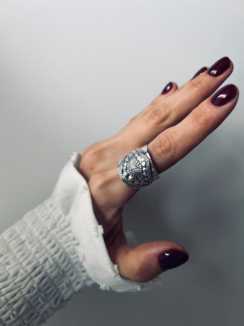 ANILLO FORJA PLATA 925 AJUSTABLE