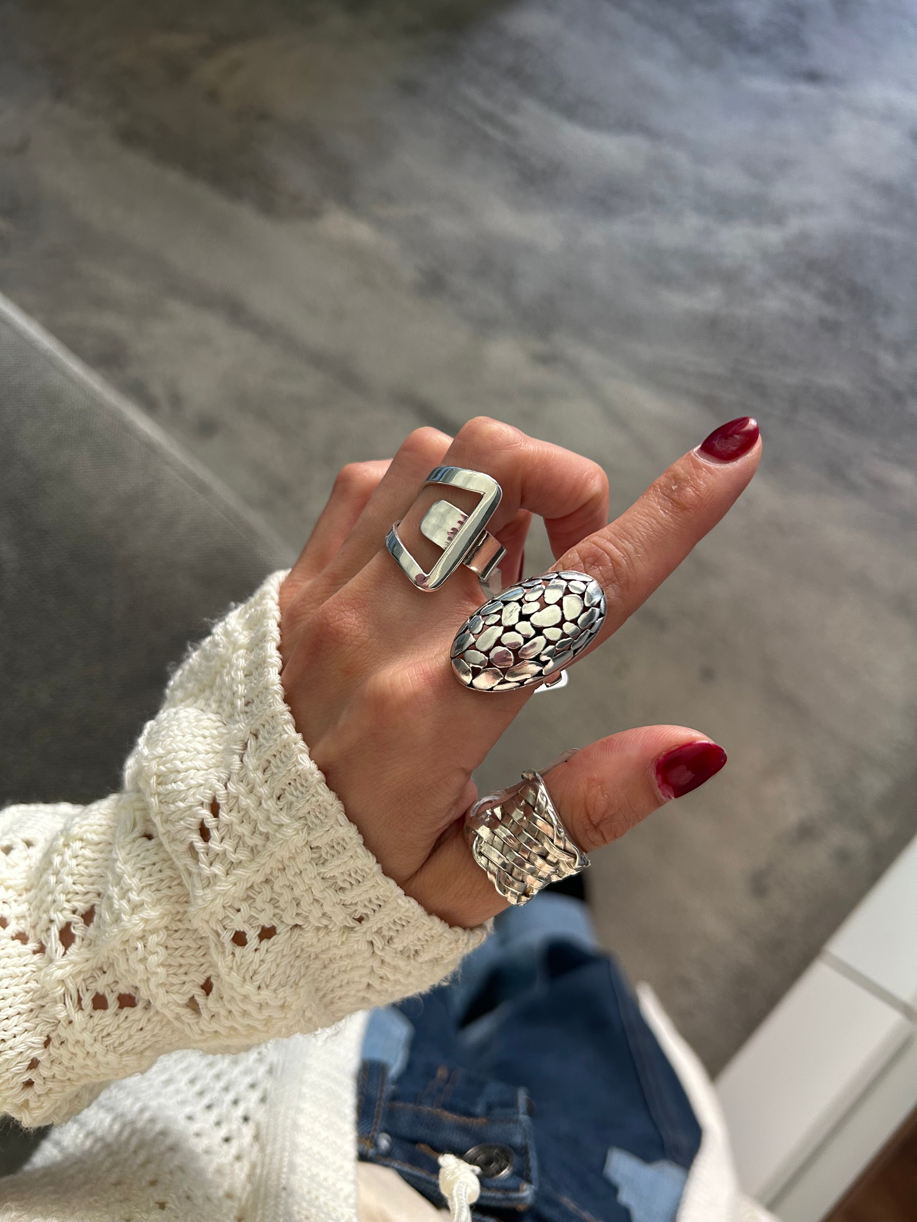 ANILLO PACIENZ PLATA 925