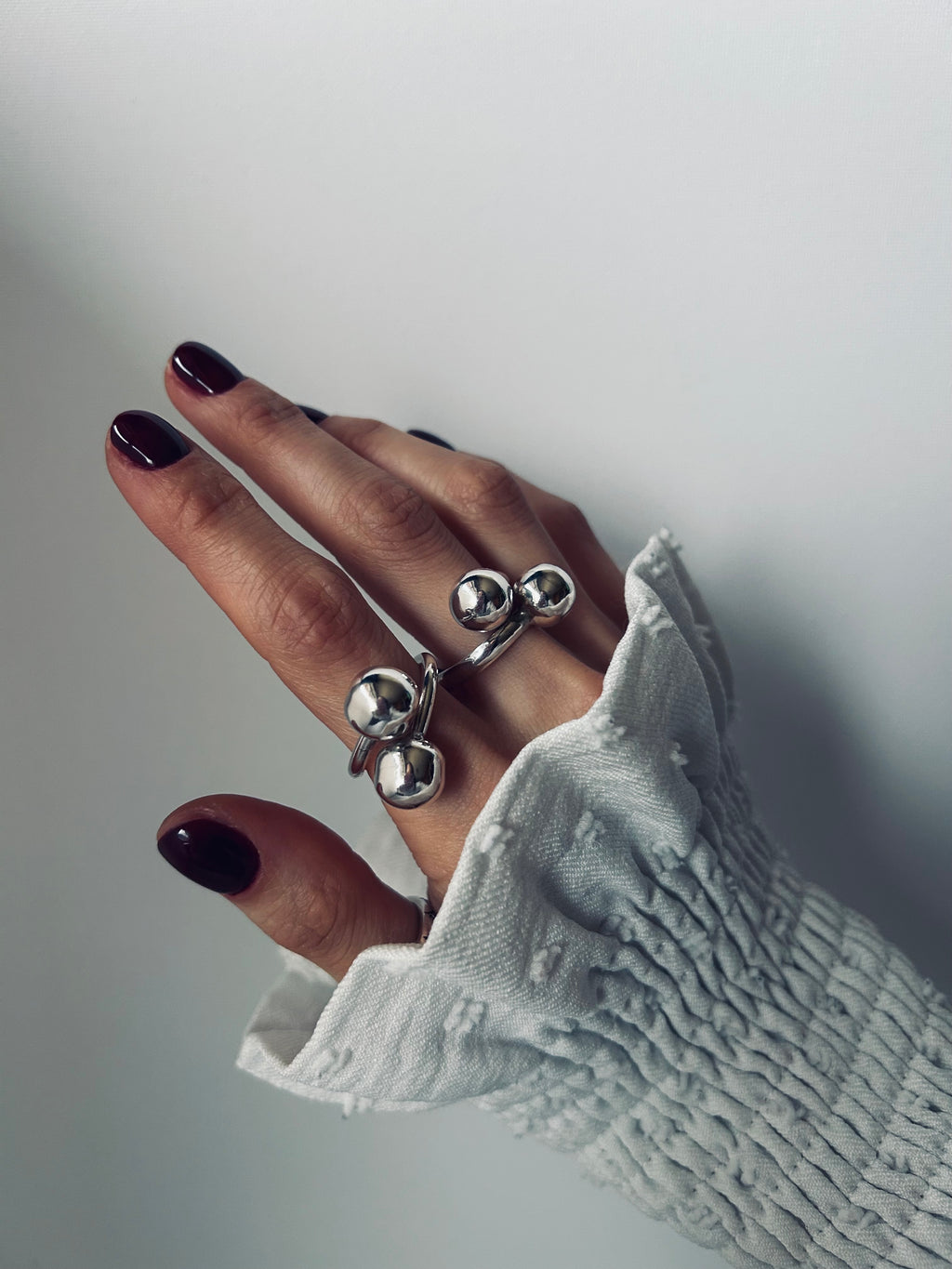 ANILLO DUOMO PLATA 925 AJUSTABLE