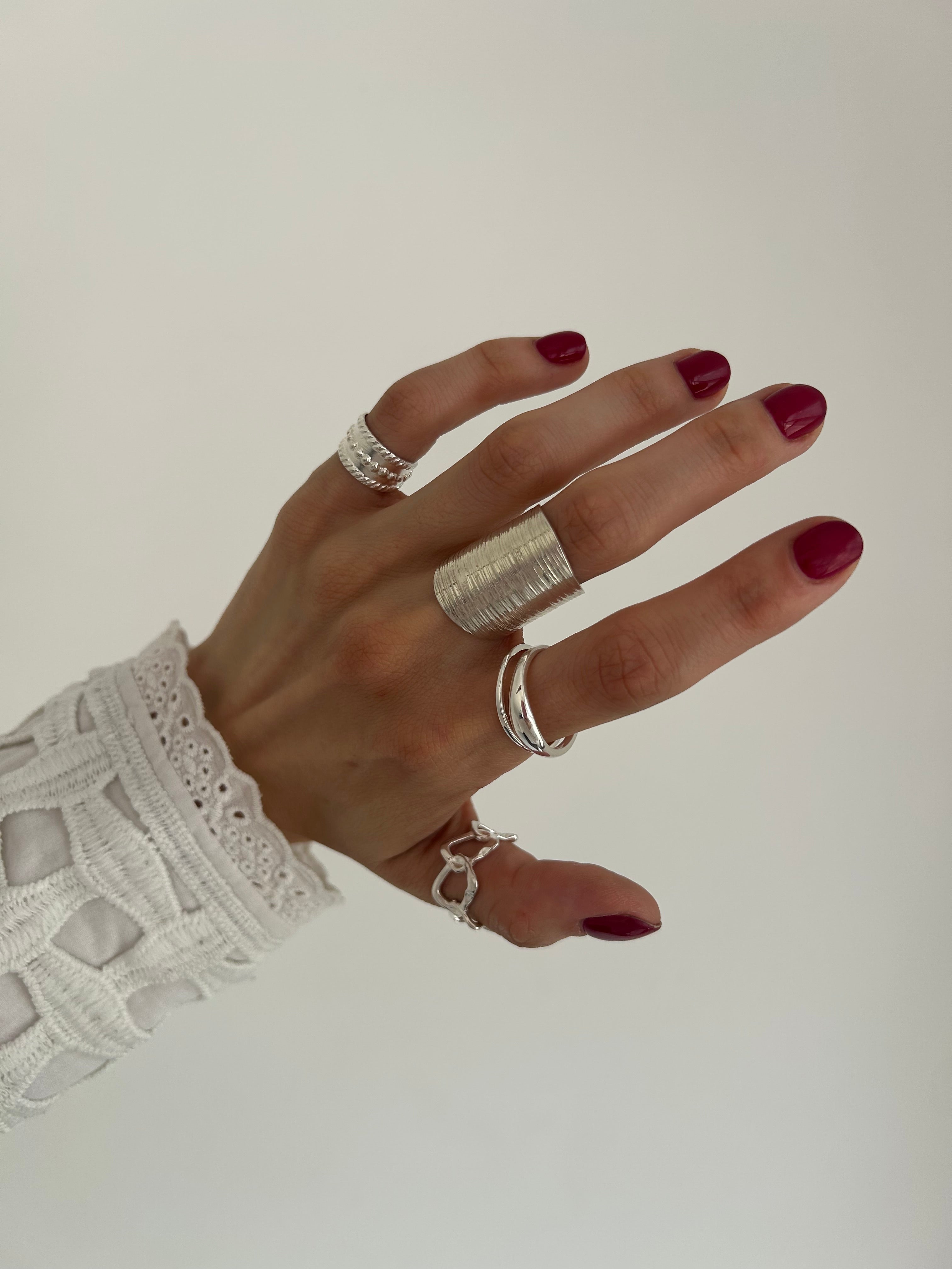 ANILLO MIA PLATA 925 AJUSTABLE