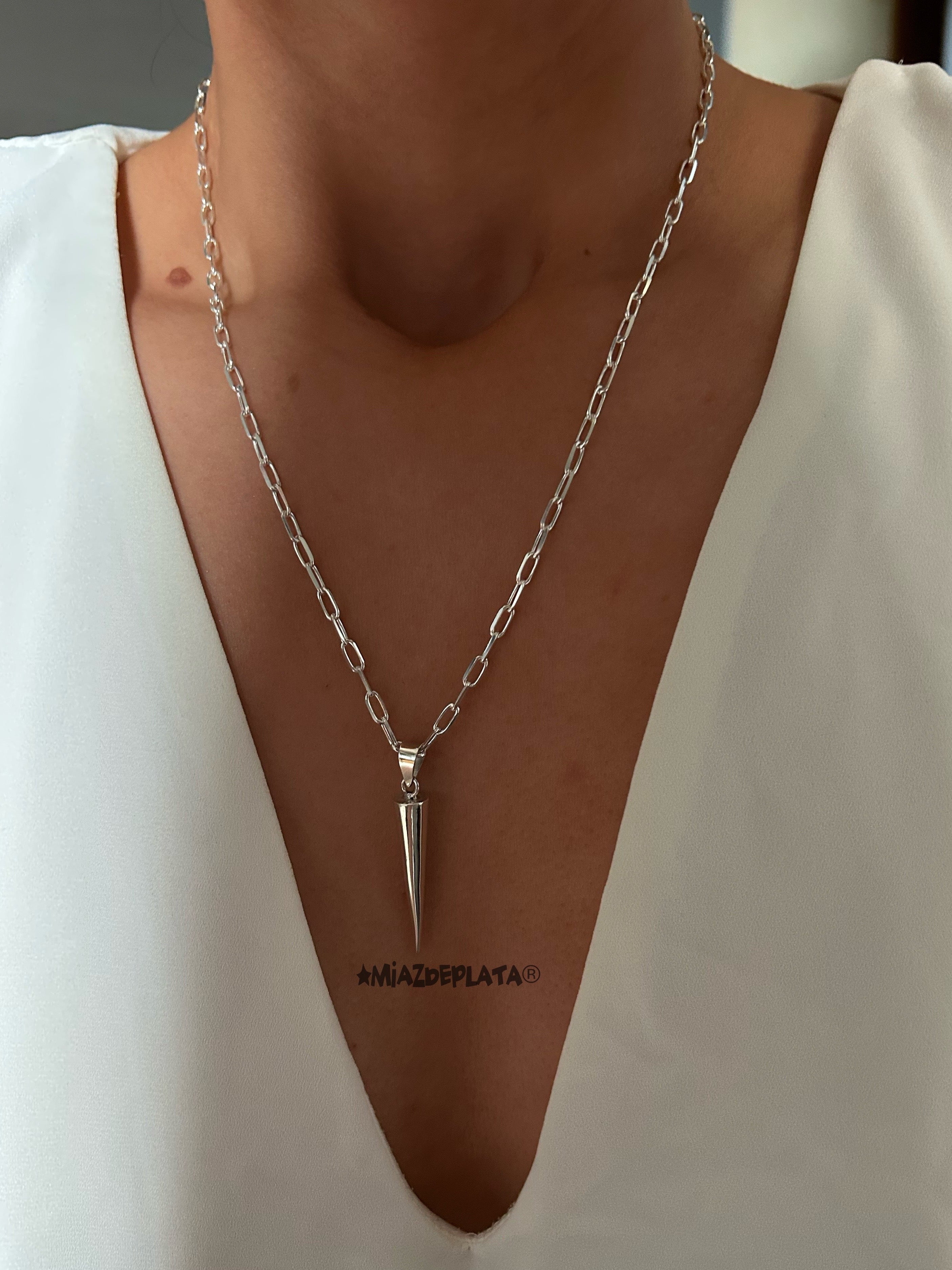 COLLAR PÉNDULO PLATA 925