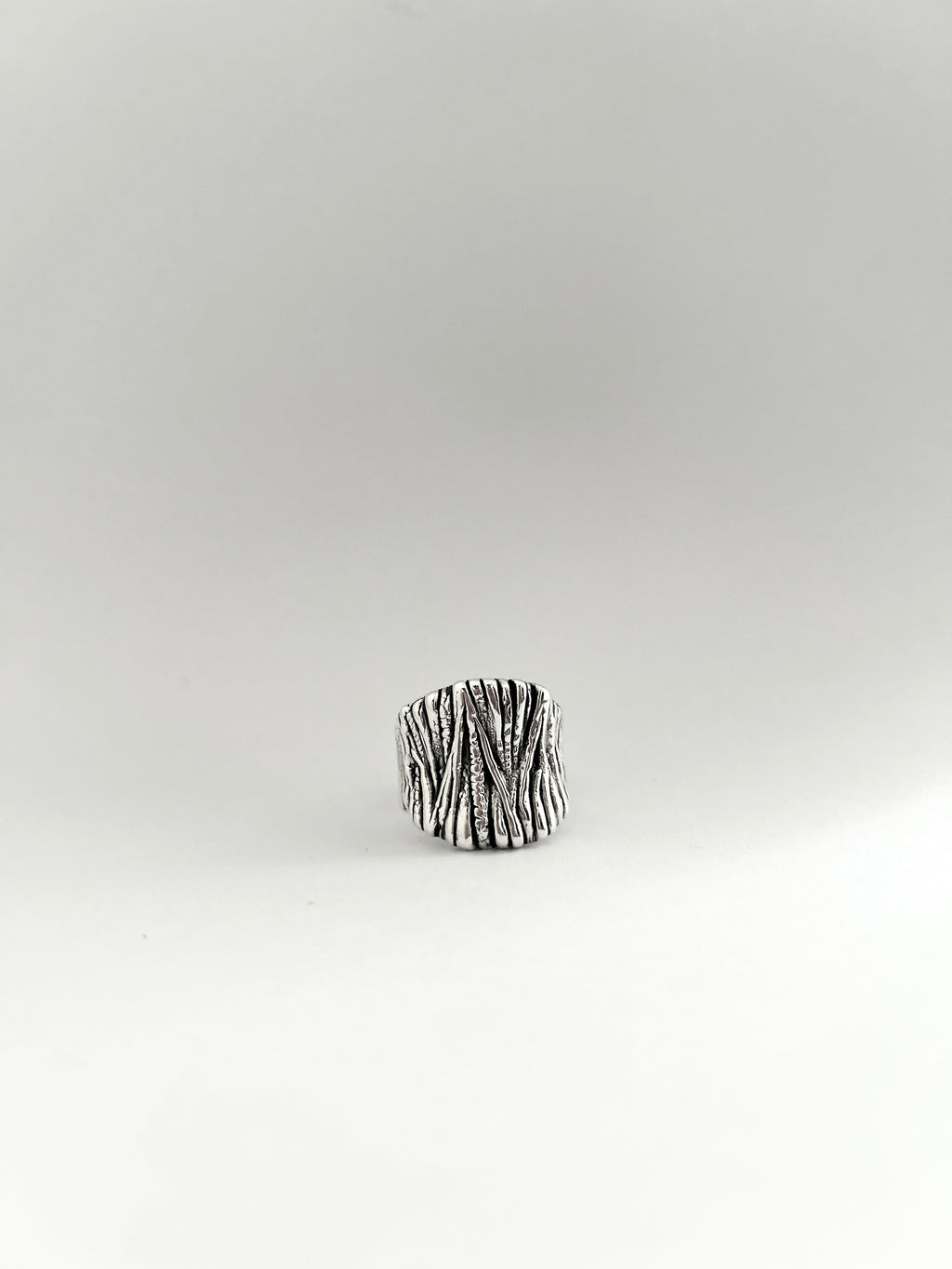 ANILLO BLANCA PLATA 925