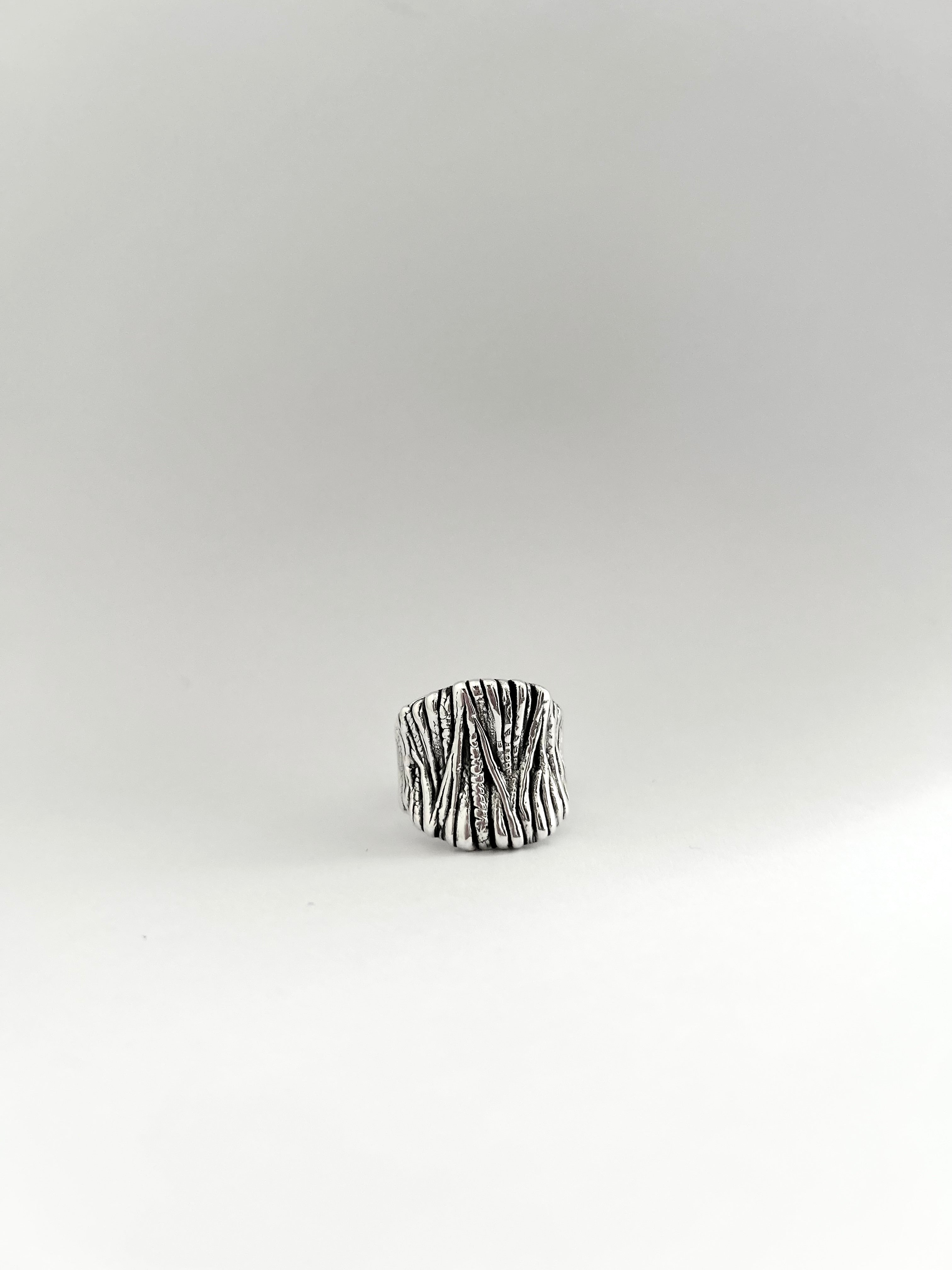 ANILLO BLANCA PLATA 925