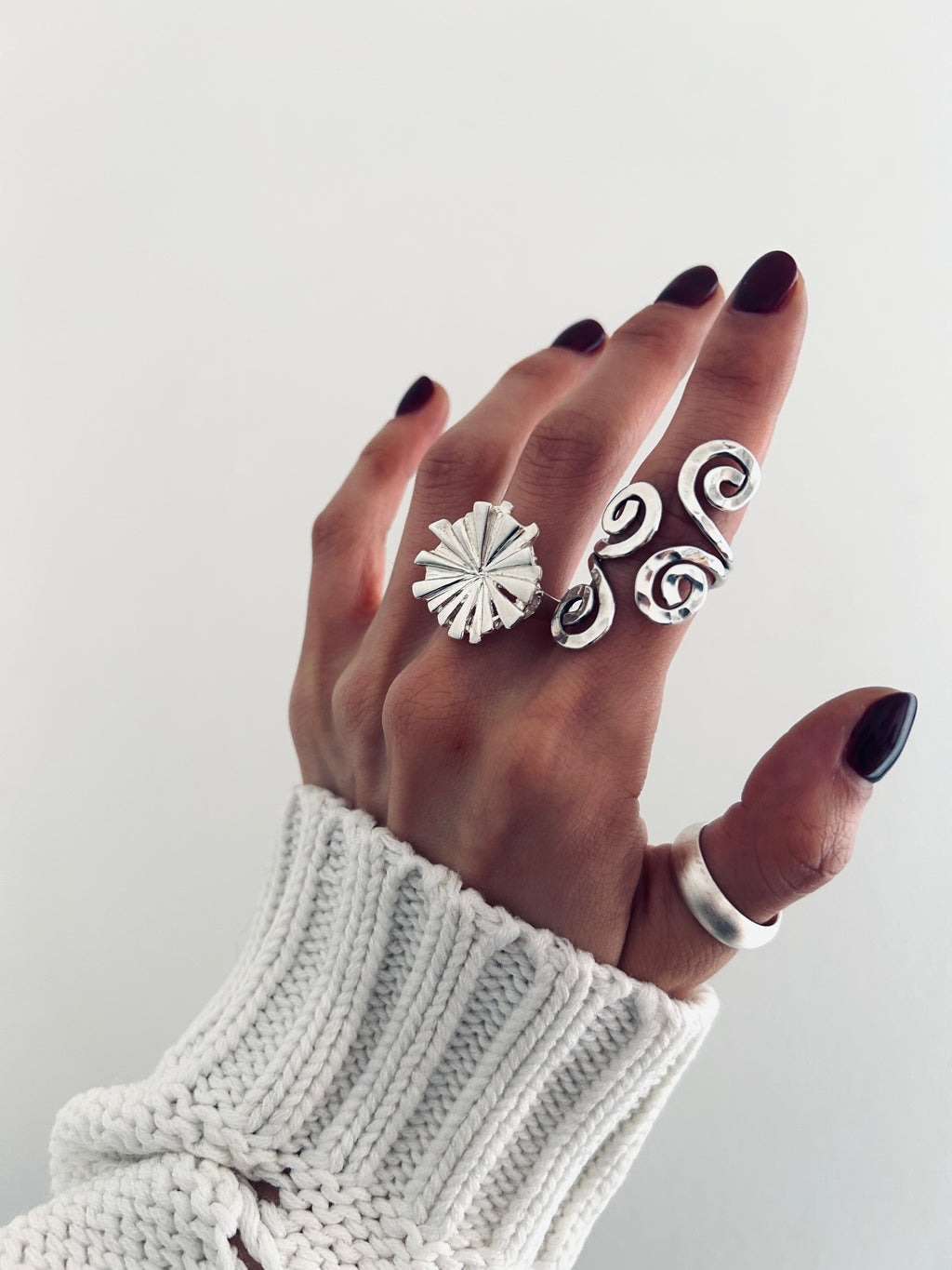 ANILLO ROTUNDA PLATA 925 AJUSTABLE
