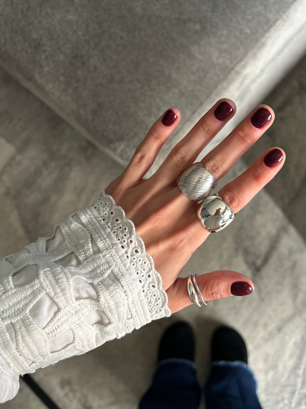 ANILLO VOX AJUSTABLE PLATA 925