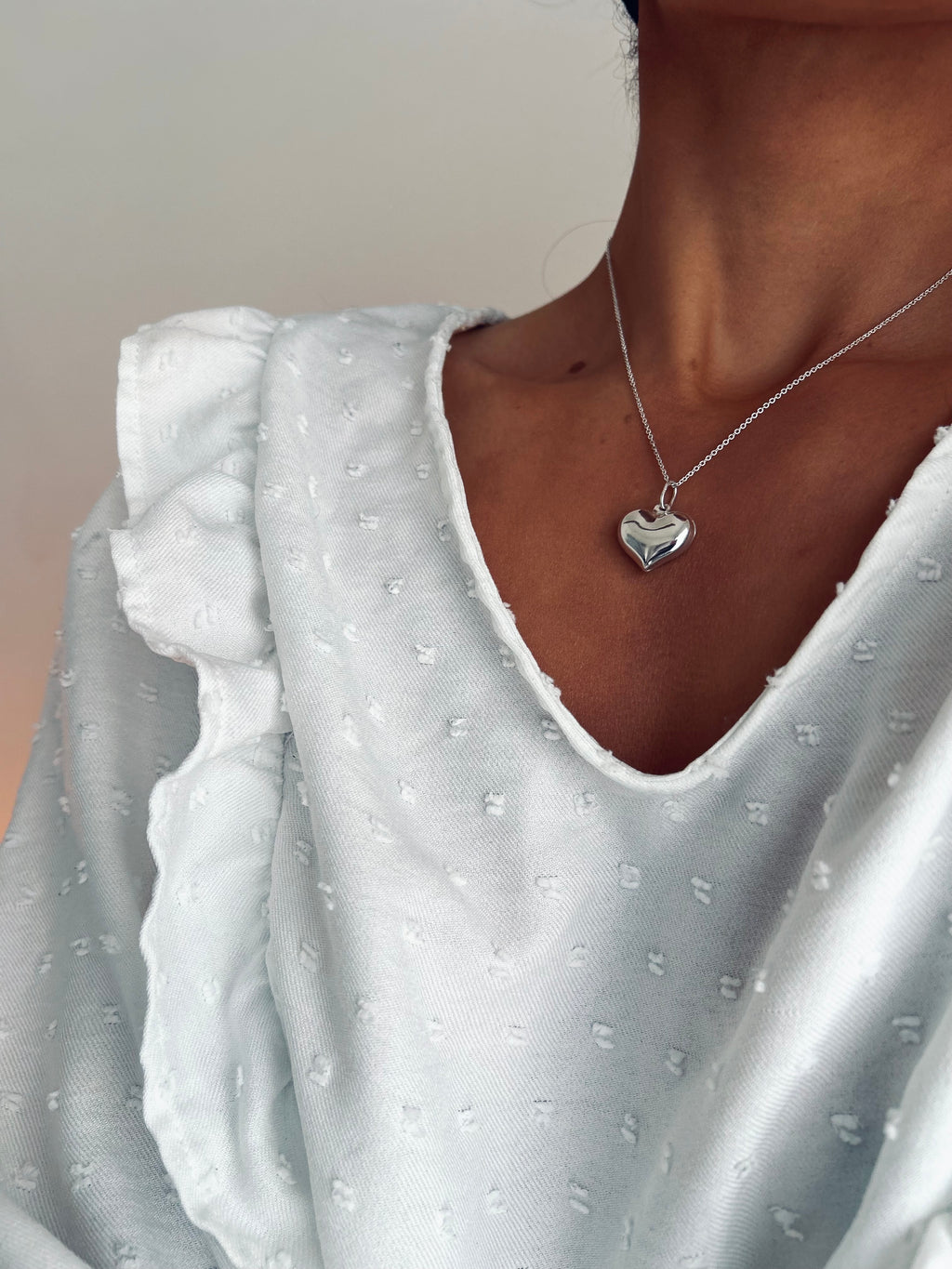 COLLAR AMOR PLATA 925
