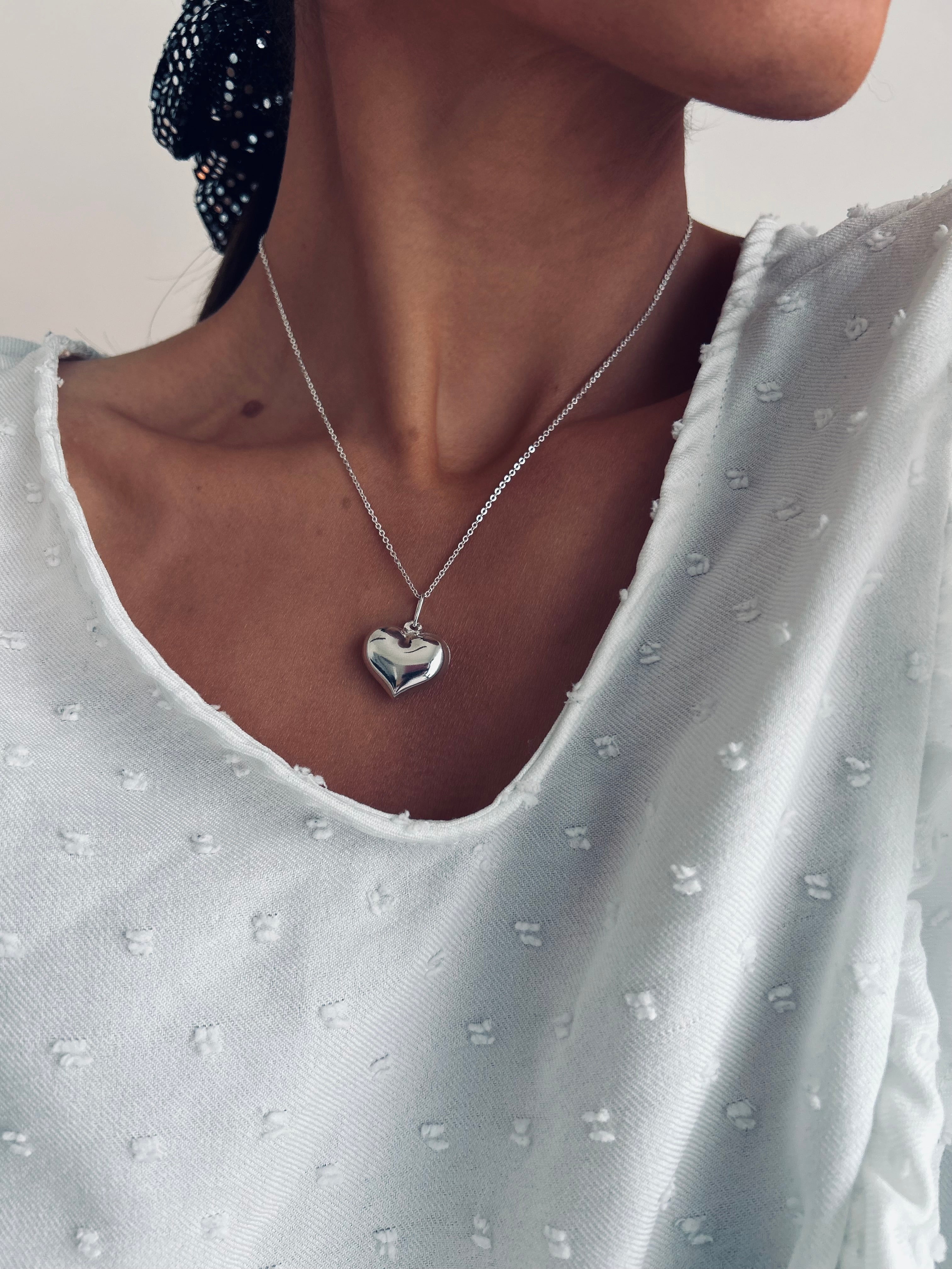 COLLAR AMOR PLATA 925