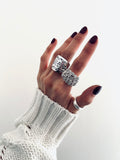 ANILLO JARDÍN DE ROSAS PLATA 925