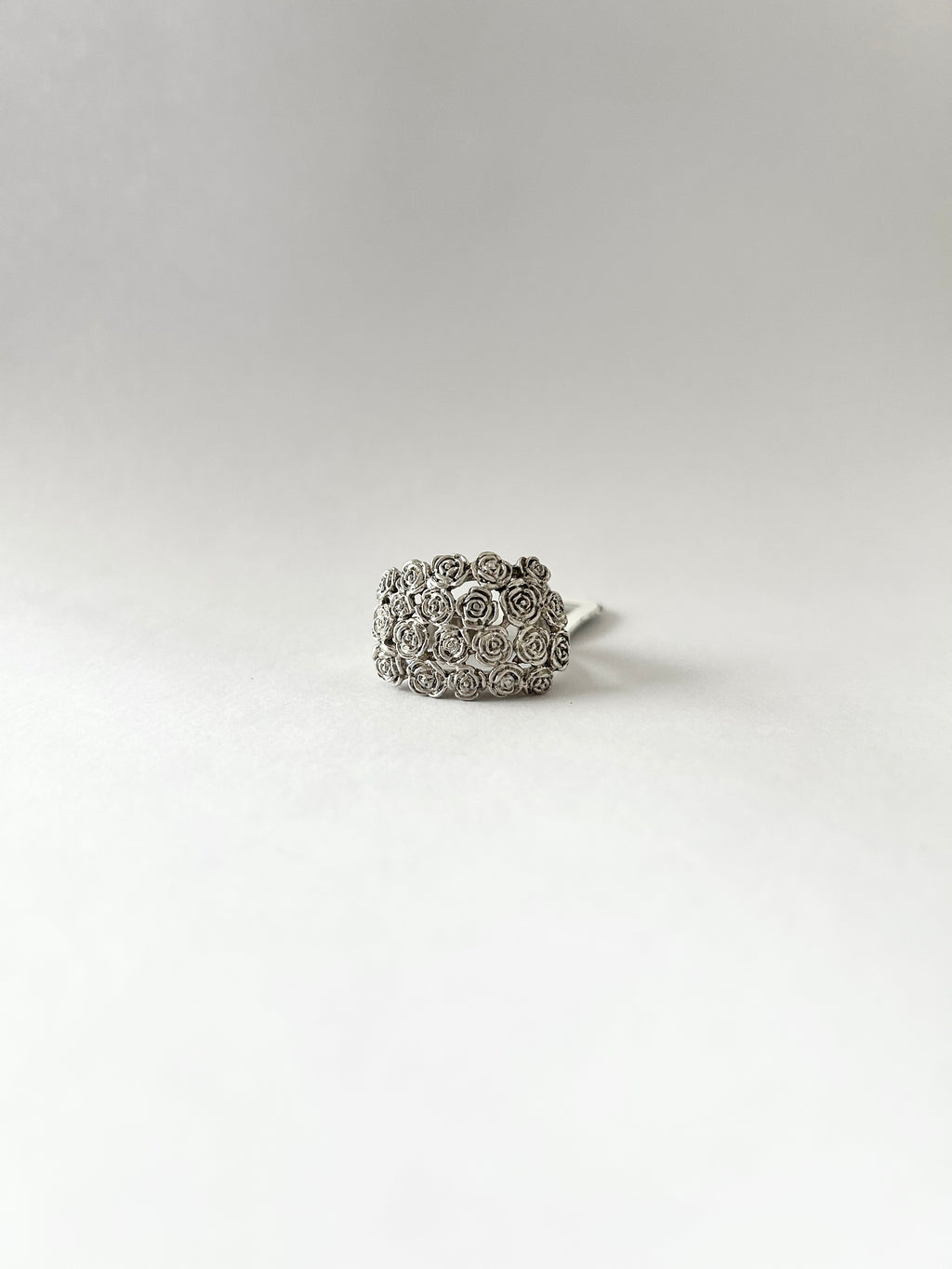 ANILLO JARDÍN DE ROSAS PLATA 925