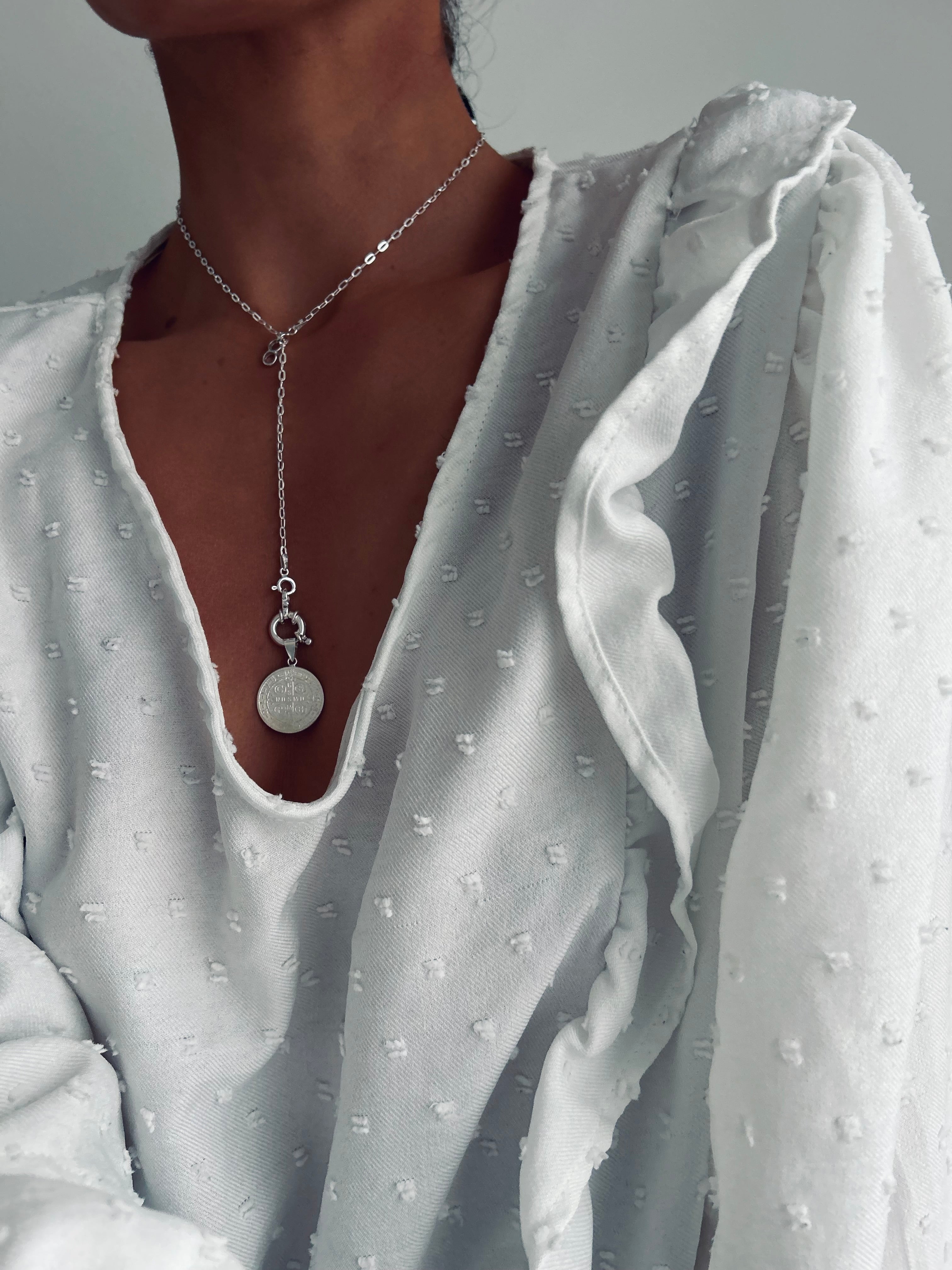 COLLAR SAN BENITO LA BENDITA PLATA 925