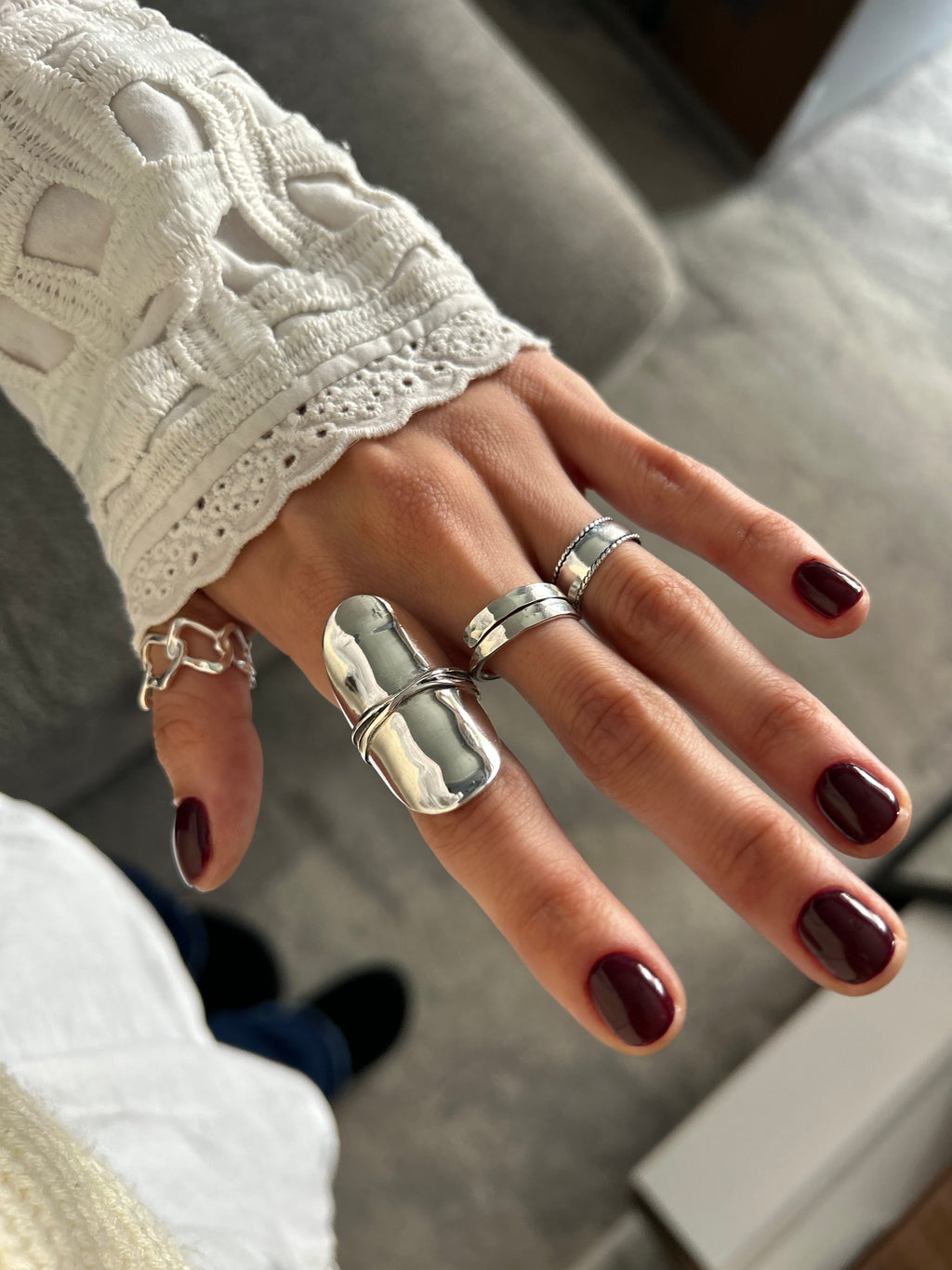 ANILLO MOTZÁ PLATA 925