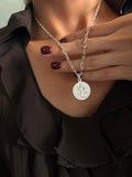 COLLAR AMULETO SAN BENITO PROTECCIÓN PLATA 925