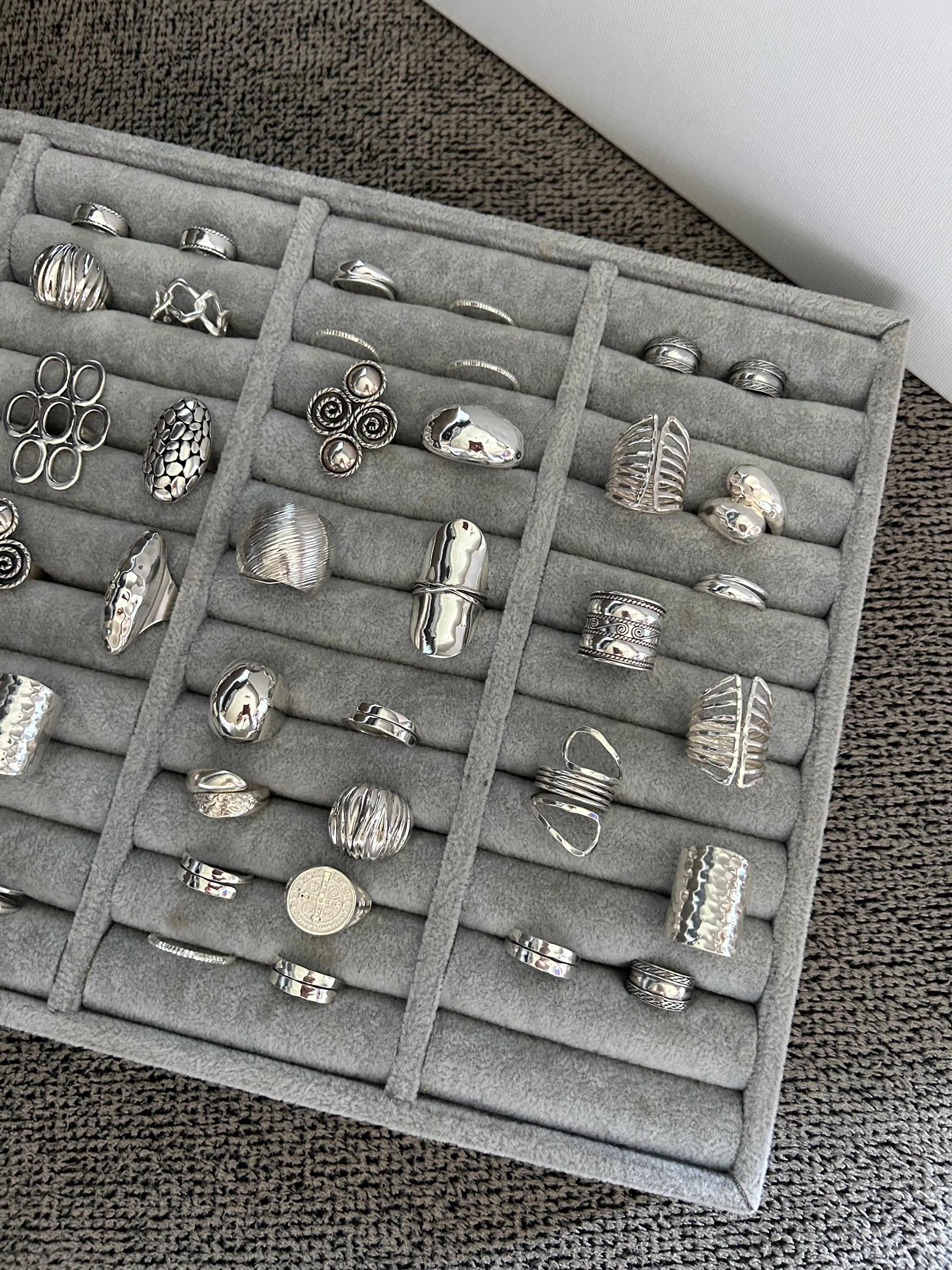 ANILLO DOMINIO PLATA 925
